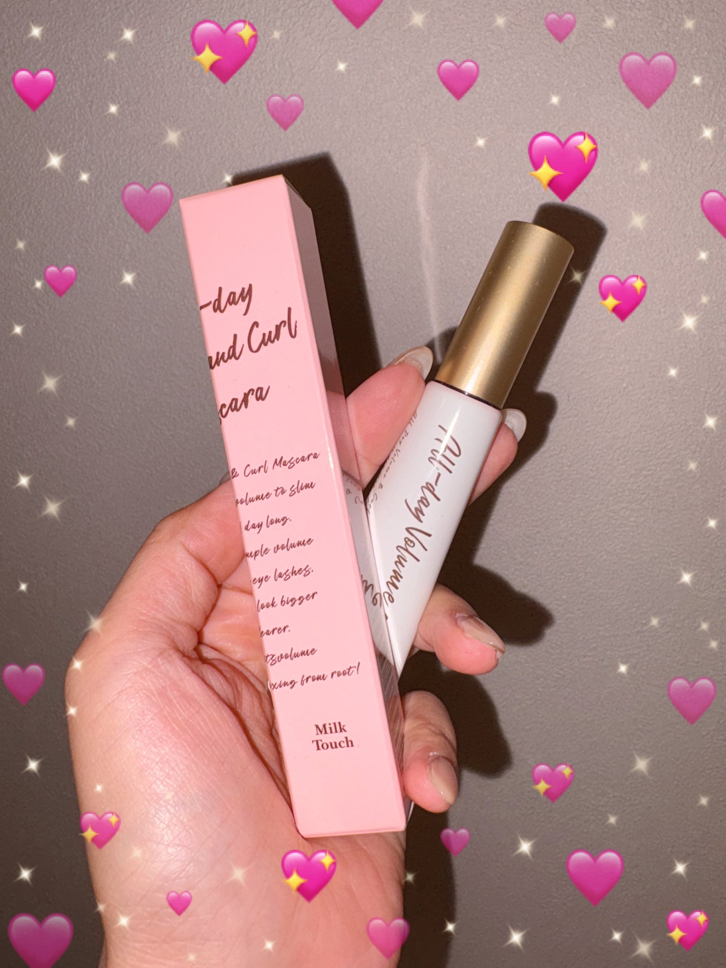 オールデイ ボリュームアンドカールマスカラ/Milk Touch/マスカラを使ったクチコミ(1枚目)