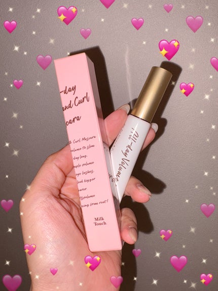 オールデイ ボリュームアンドカールマスカラ/Milk Touch/マスカラを使ったクチコミ(1枚目)