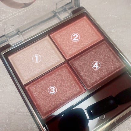 スキニーリッチシャドウ/excel/アイシャドウパレットを使ったクチコミ(2枚目)