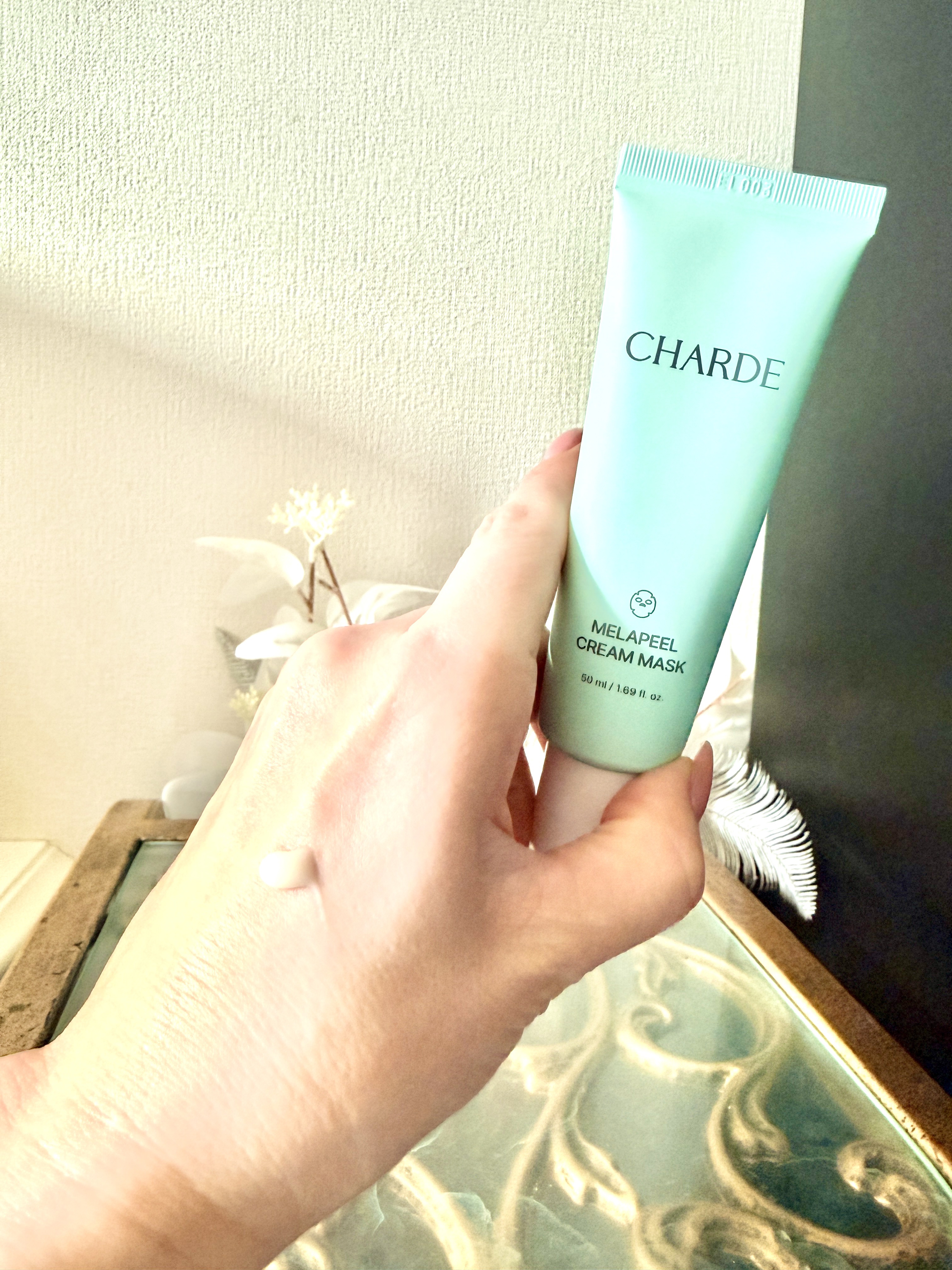 メラピールクリームマスク/CHARDE/ピーリングを使ったクチコミ（1枚目）