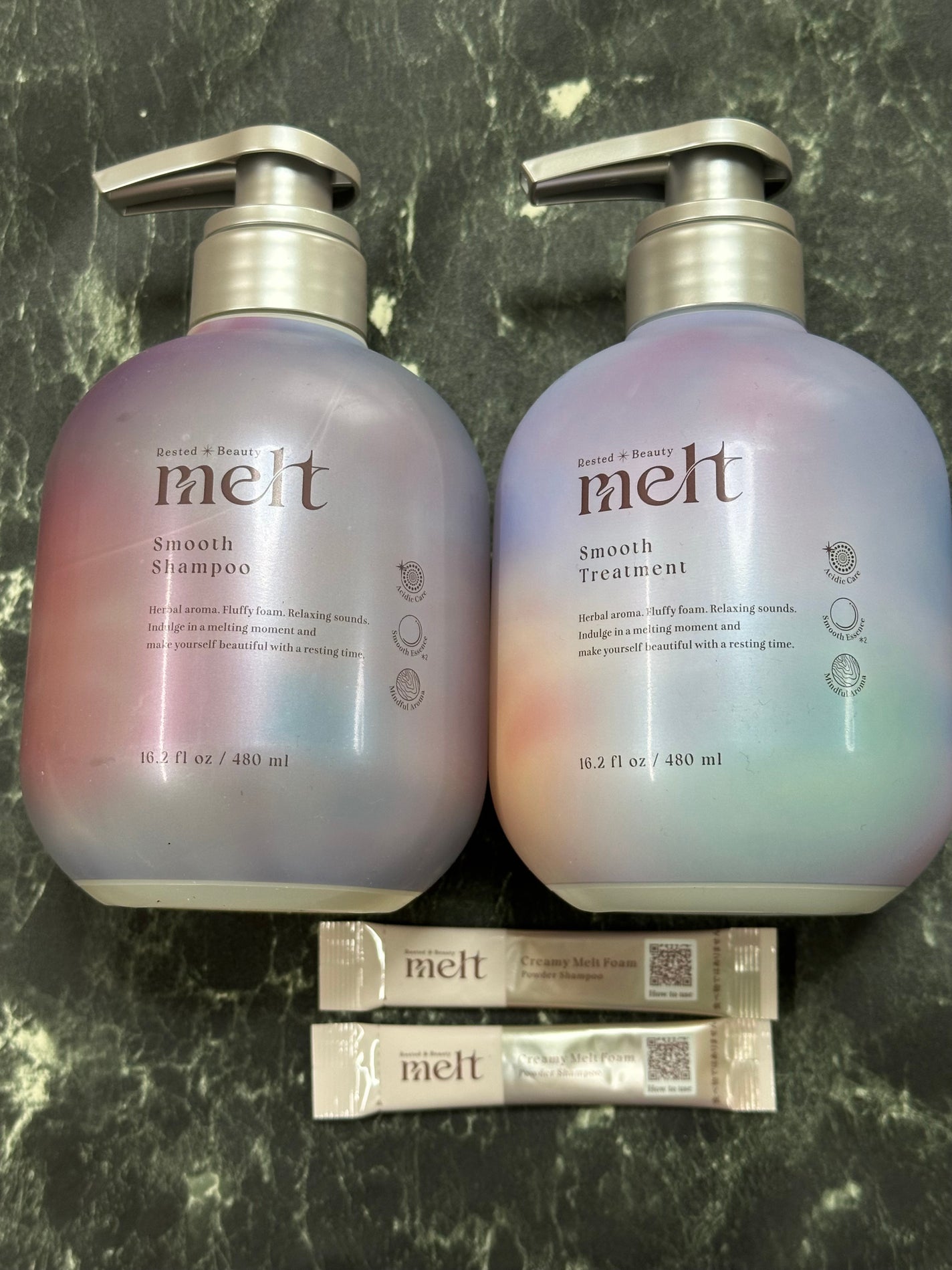 メルト スムースシャンプー/トリートメント/melt/市販シャンプーを使ったクチコミ(5枚目)