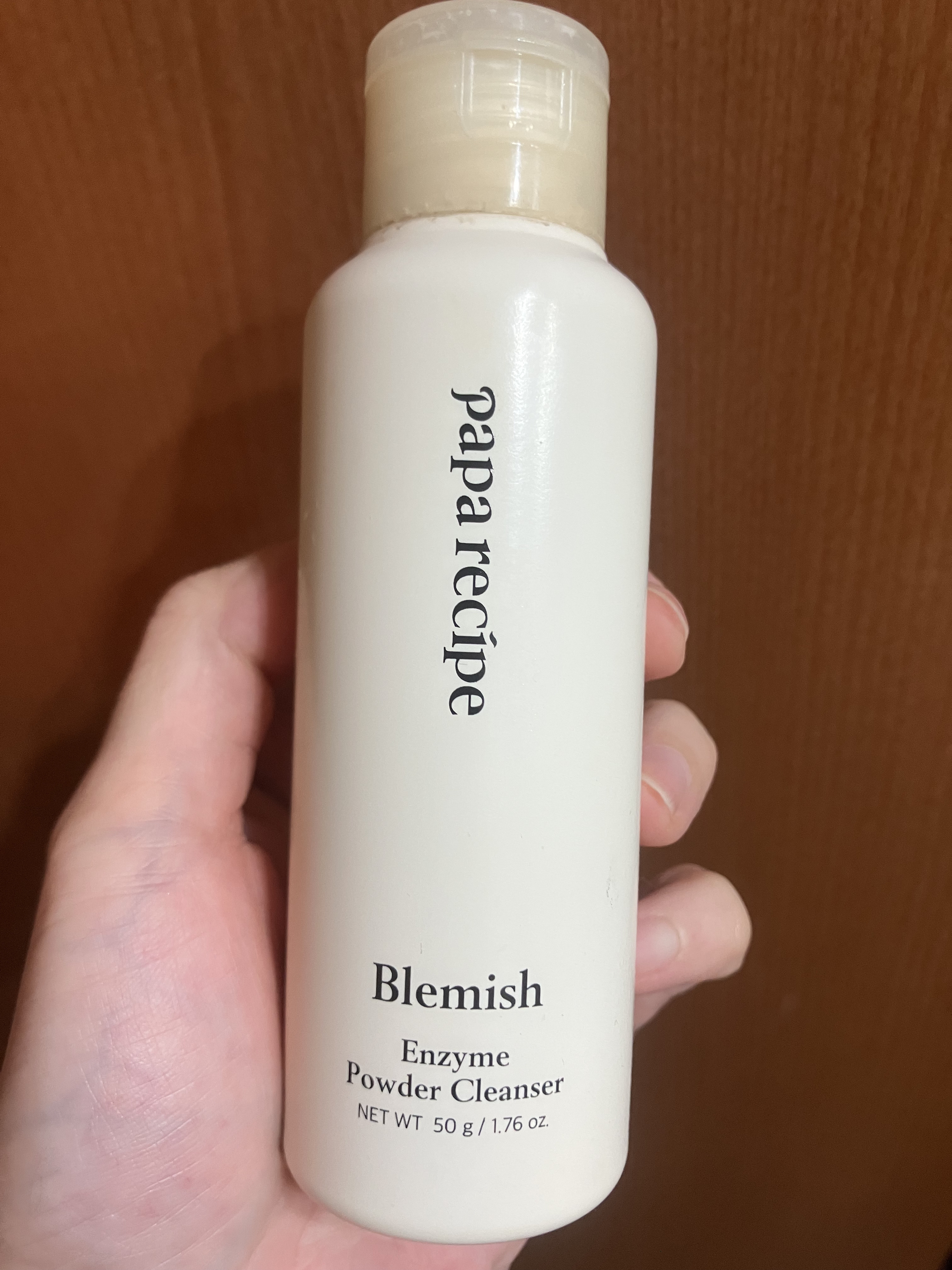 ブレミッシュ 酵素 洗顔パウダー/PAPA RECIPE/洗顔パウダーを使ったクチコミ（1枚目）