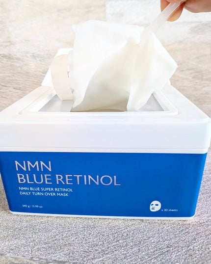 NMNブルースーパーレチノールデイリーターンオーバーマスク/Milk Touch/シートマスク・パックを使ったクチコミ(3枚目)