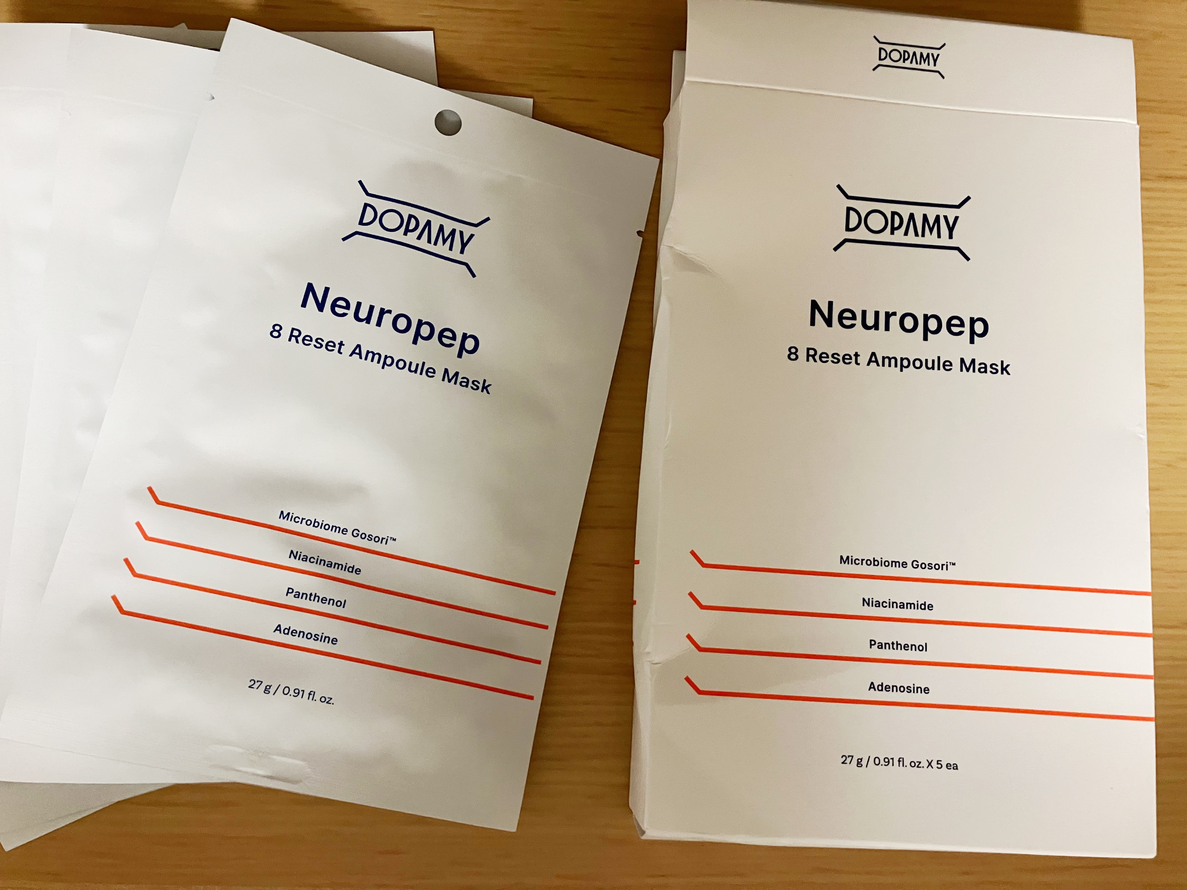 Neuropep 8 Reset  Ampoule Mask/DOPAMY/シートマスク・パックを使ったクチコミ（1枚目）
