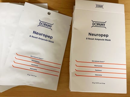 Neuropep 8 Reset Ampoule Mask/DOPAMY/シートマスク・パックを使ったクチコミ(1枚目)