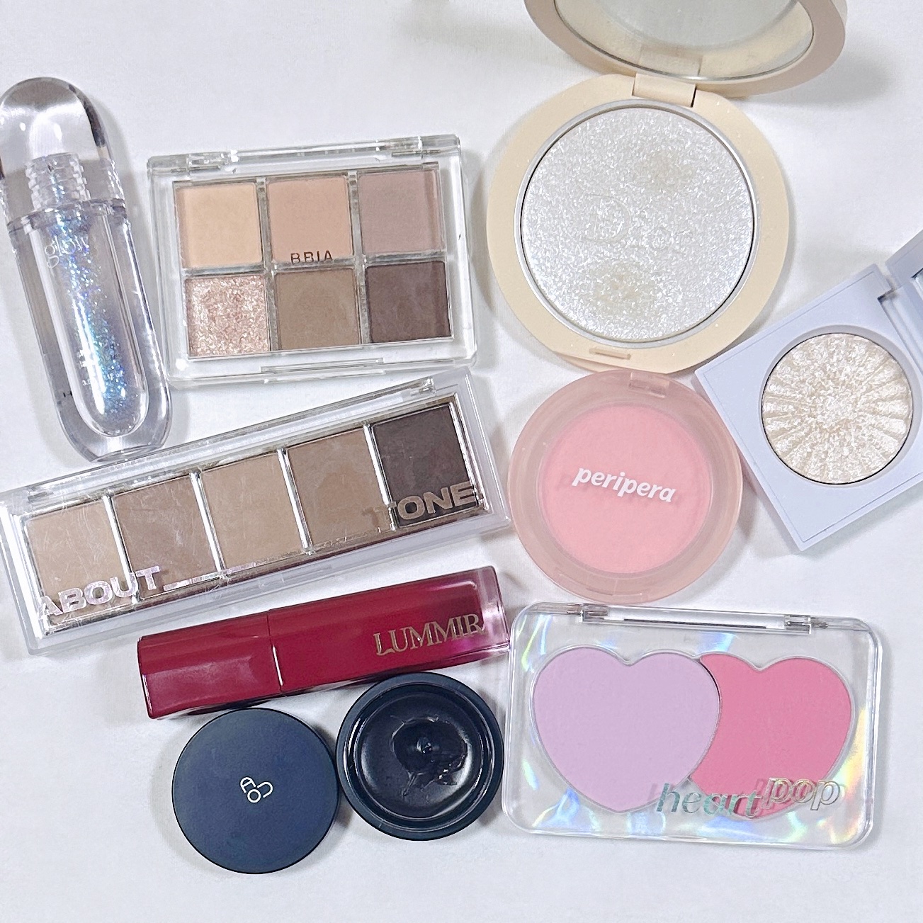 ハートポップデュオブラッシャー/ETUDE/パウダーチークを使ったクチコミ（1枚目）