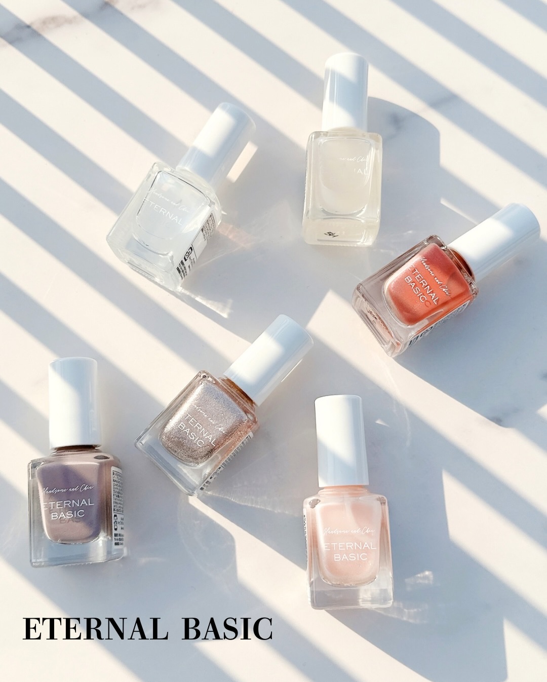 eternal basic EB フローレスボリュームトップコートのクチコミ「♡
♡
♡

#PR

【ETERNAL BASIC】「WATERY NAIL」

・EB ウ.....」（1枚目）