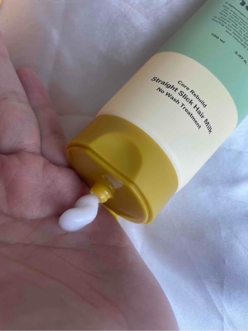 ストレートスリックヘアミルク/narka/ヘアミルクを使ったクチコミ（3枚目）