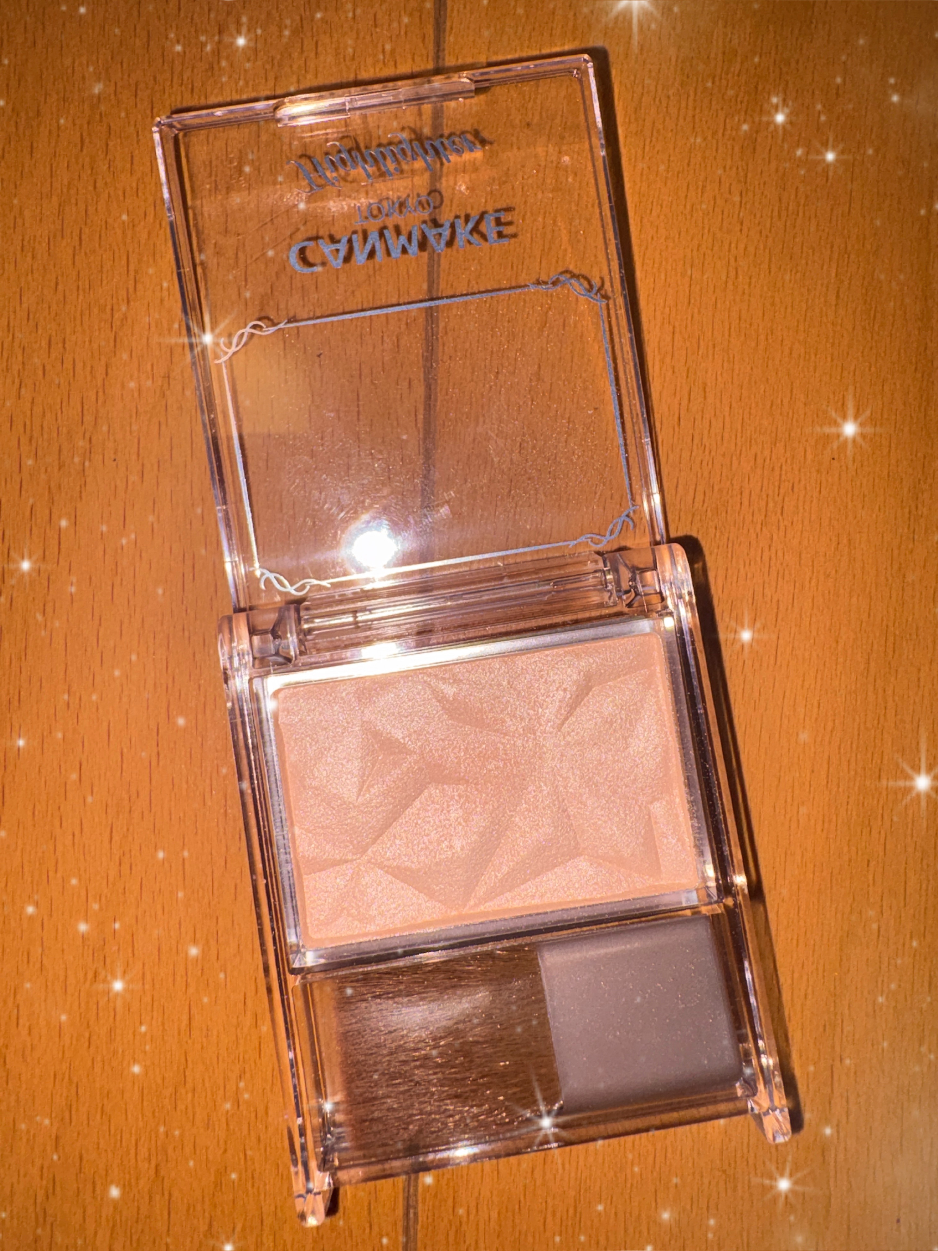 ハイライター/キャンメイク/パウダーハイライトを使ったクチコミ（1枚目）