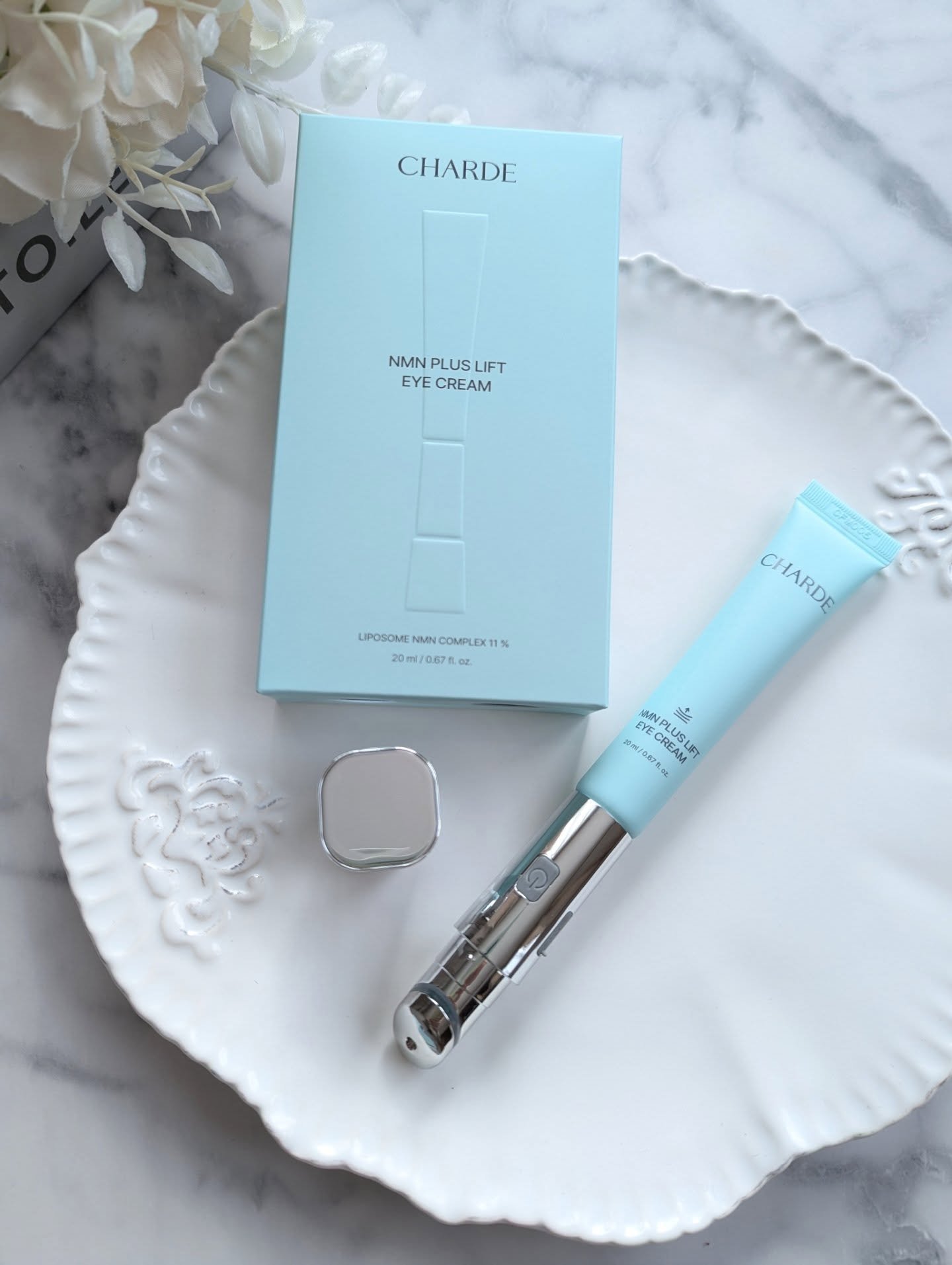 NMNプラスリフトアイクリーム/CHARDE/アイケア・アイクリームを使ったクチコミ（1枚目）