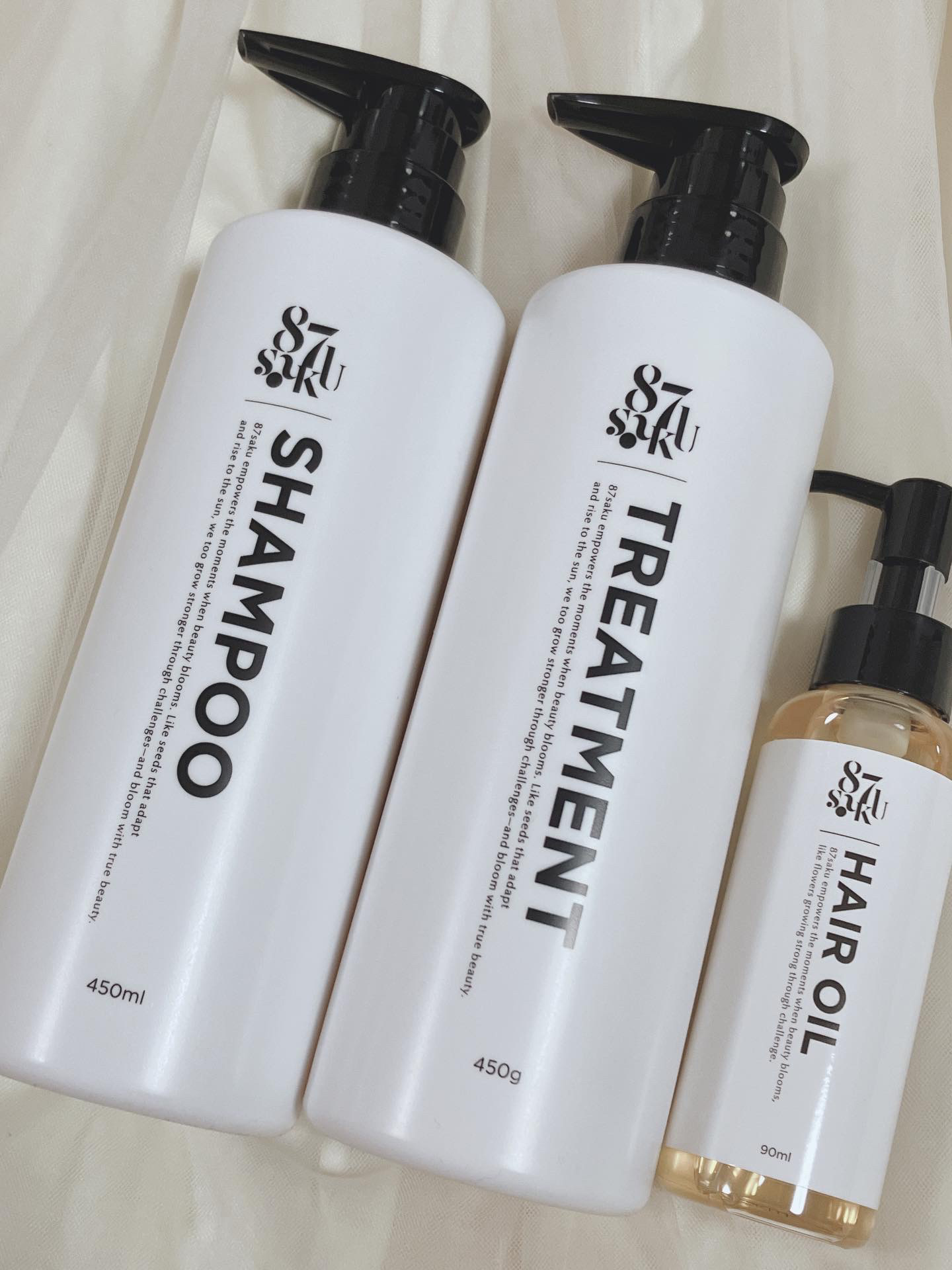 87saku ハナサク シルキーリペア シャンプー/トリートメント/87saku/市販シャンプーを使ったクチコミ（1枚目）