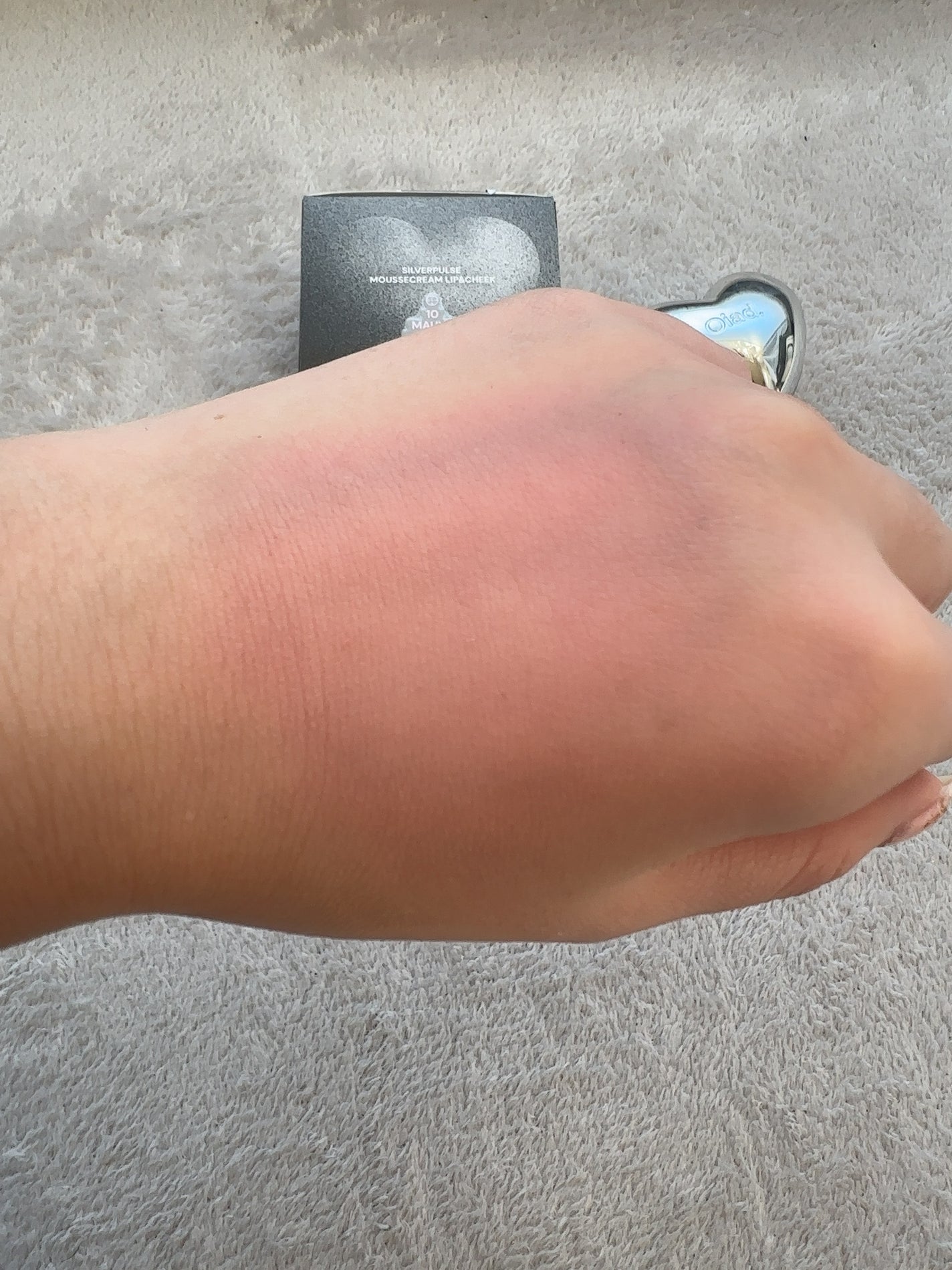 シルバーパース ムースクリーム リップ&チーク/oiad/ジェル・クリームチークを使ったクチコミ(4枚目)