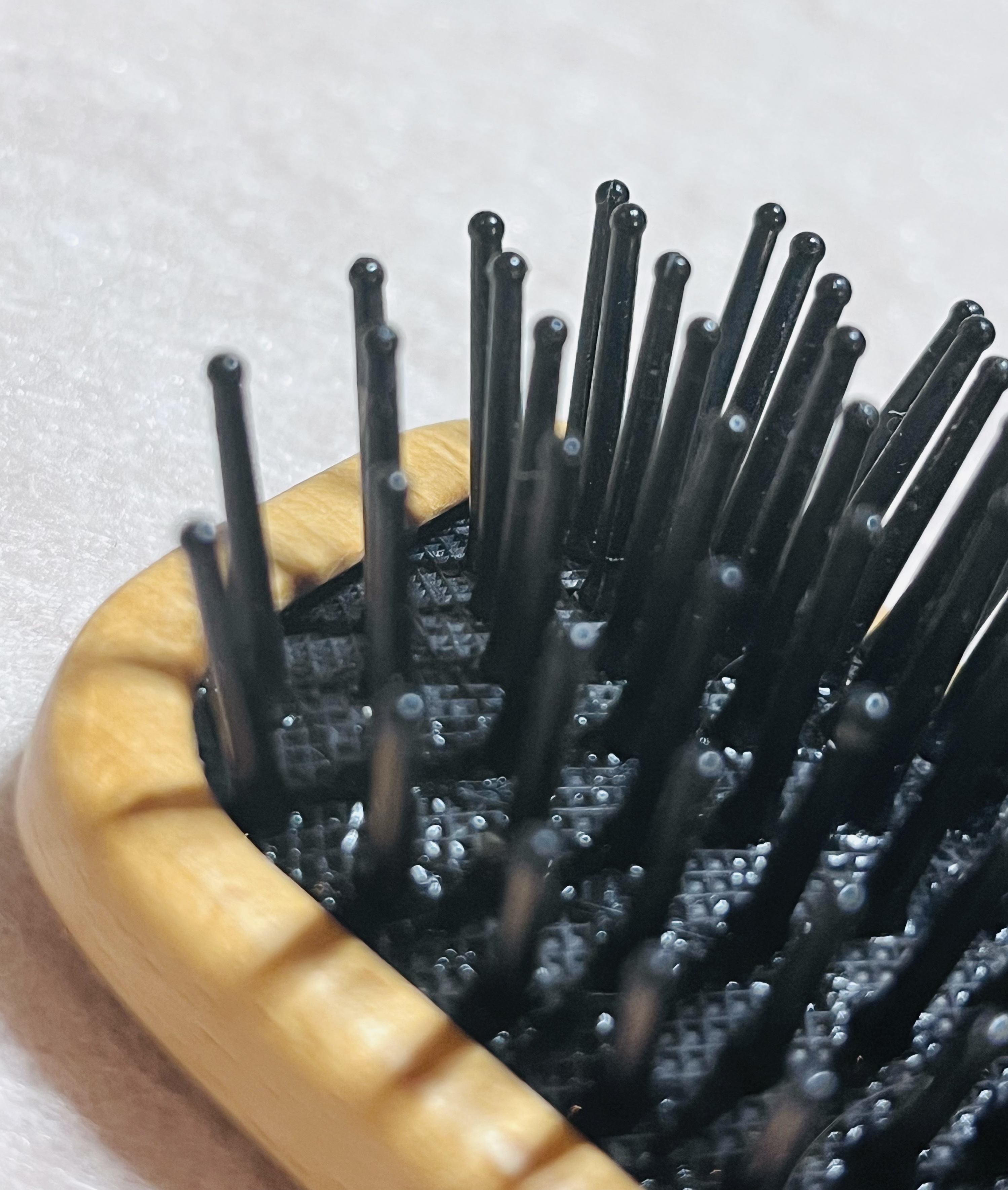 ブナ材ヘアブラシ/無印良品/スカルプブラシを使ったクチコミ（2枚目）