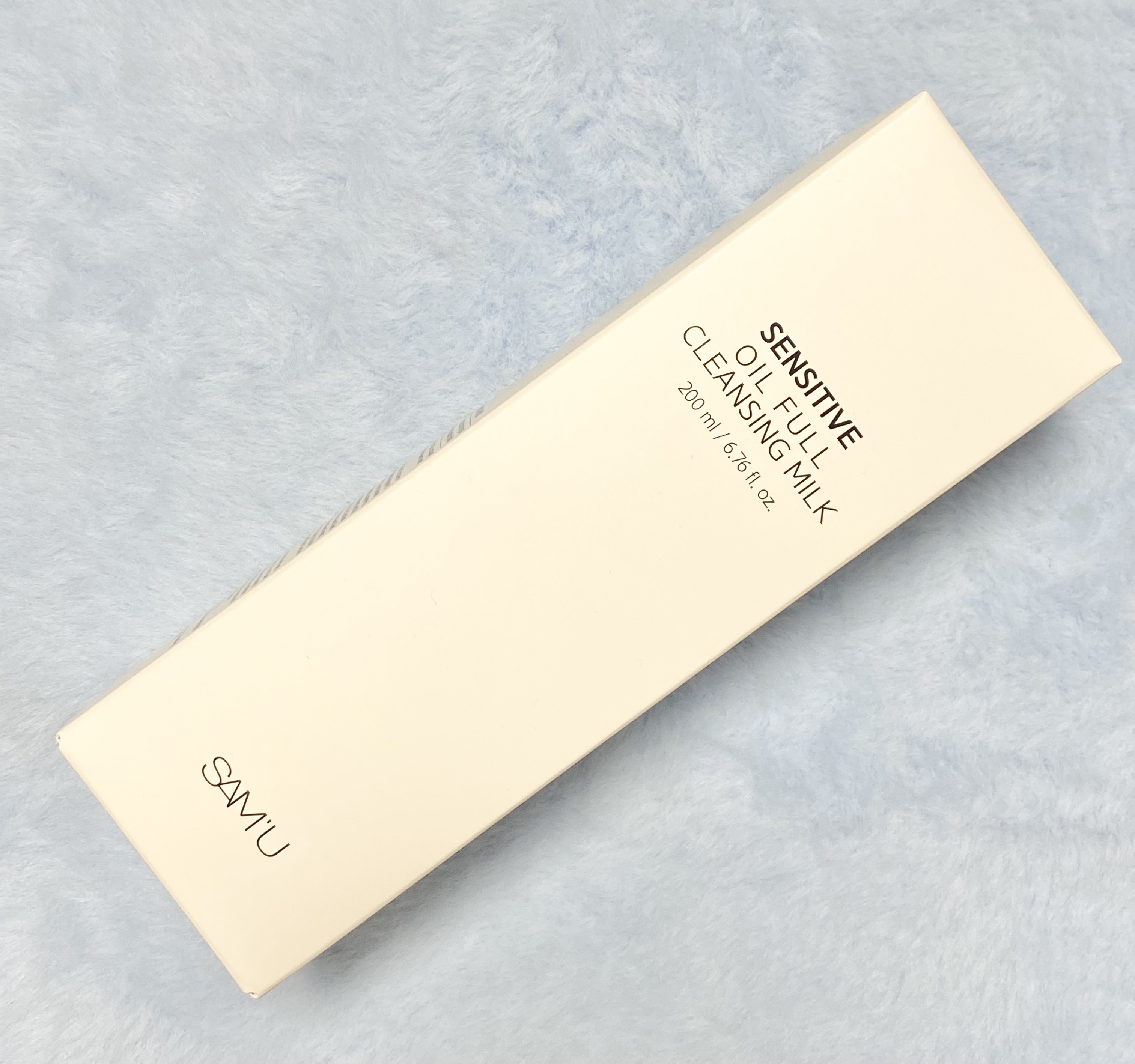 センシティブオイルフルクレンジングミルク/SAM'U/ミルククレンジングを使ったクチコミ（1枚目）