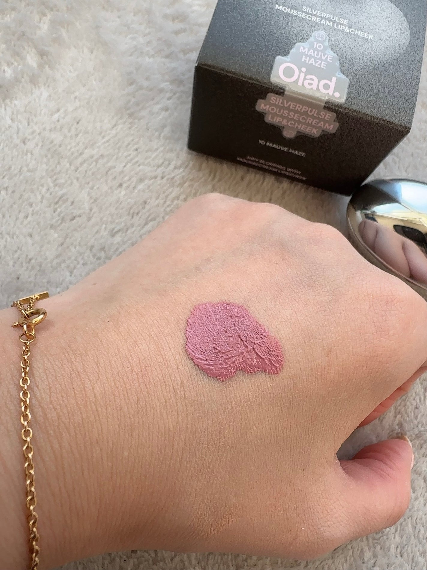 シルバーパース ムースクリーム リップ&チーク/oiad/ジェル・クリームチークを使ったクチコミ(3枚目)