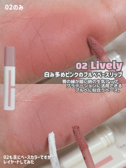 Dewy Tint/A.chi/リップティントを使ったクチコミ(5枚目)