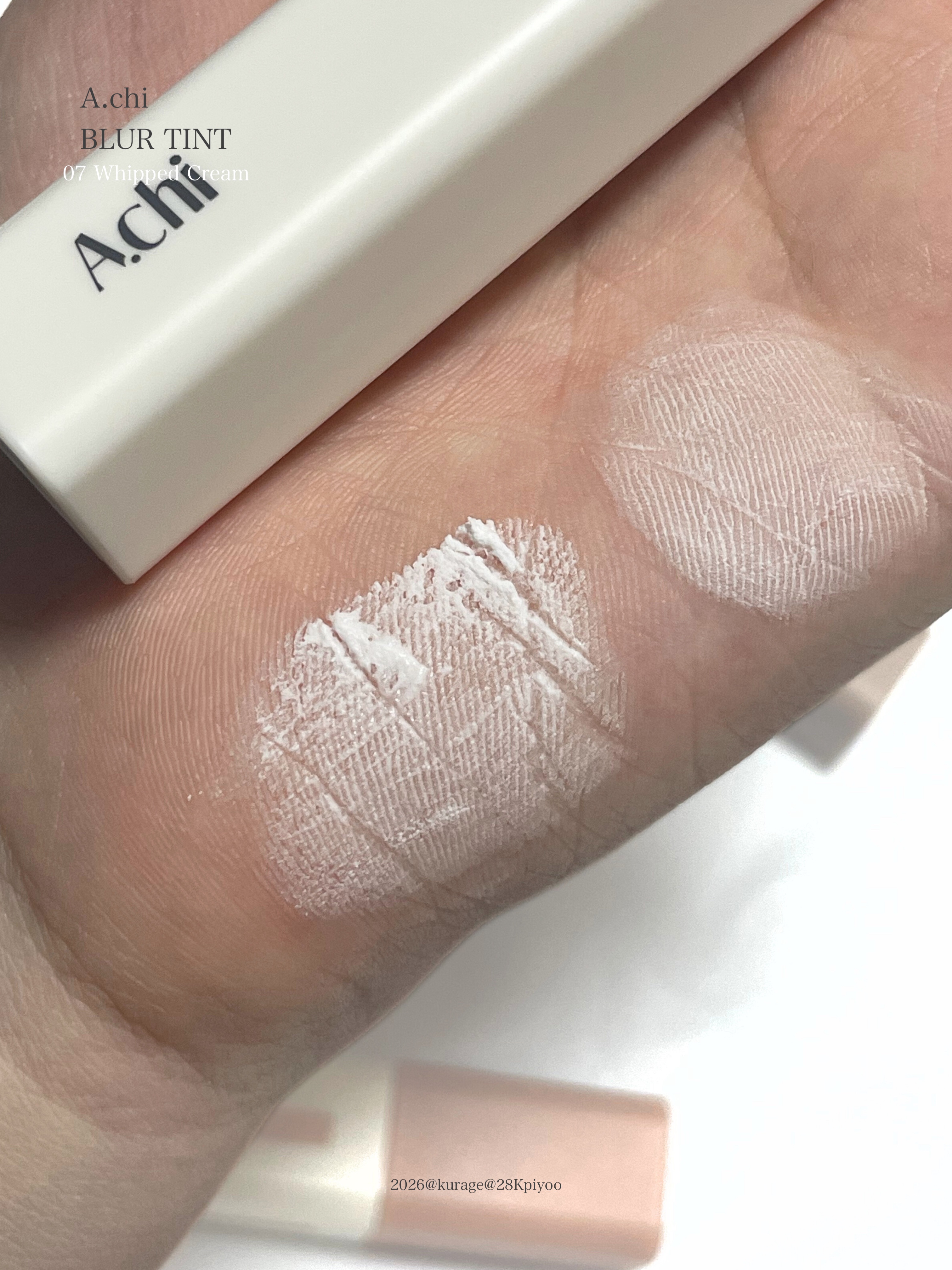 ブラーティント/A.chi/リップティントを使ったクチコミ（3枚目）