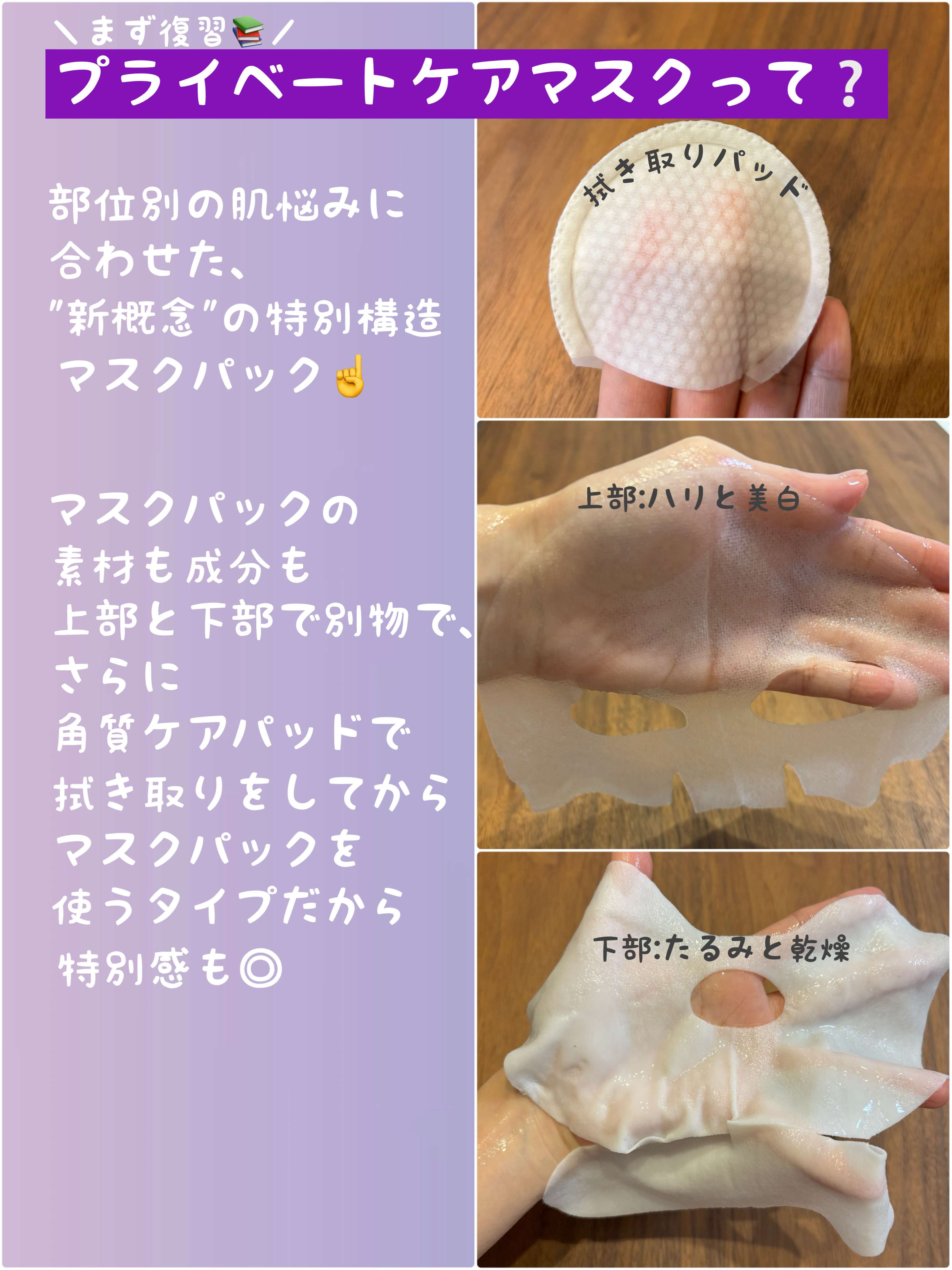 デュイセル プライベートケアマスク/DEWYCEL/シートマスク・パックを使ったクチコミ（2枚目）