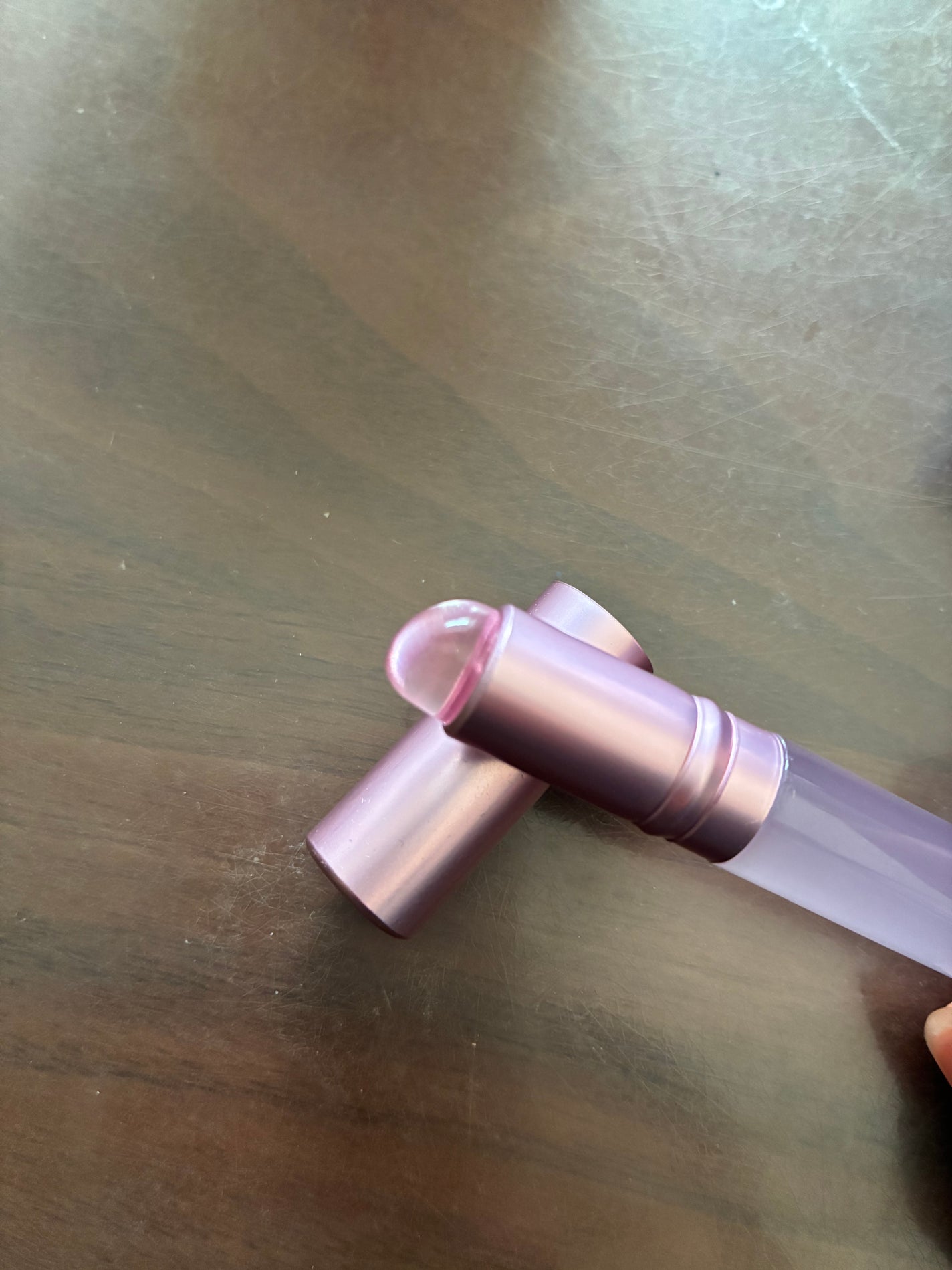 フタつきシリコーンリップブラシ スリムタイプ/セリア/メイクブラシを使ったクチコミ(2枚目)