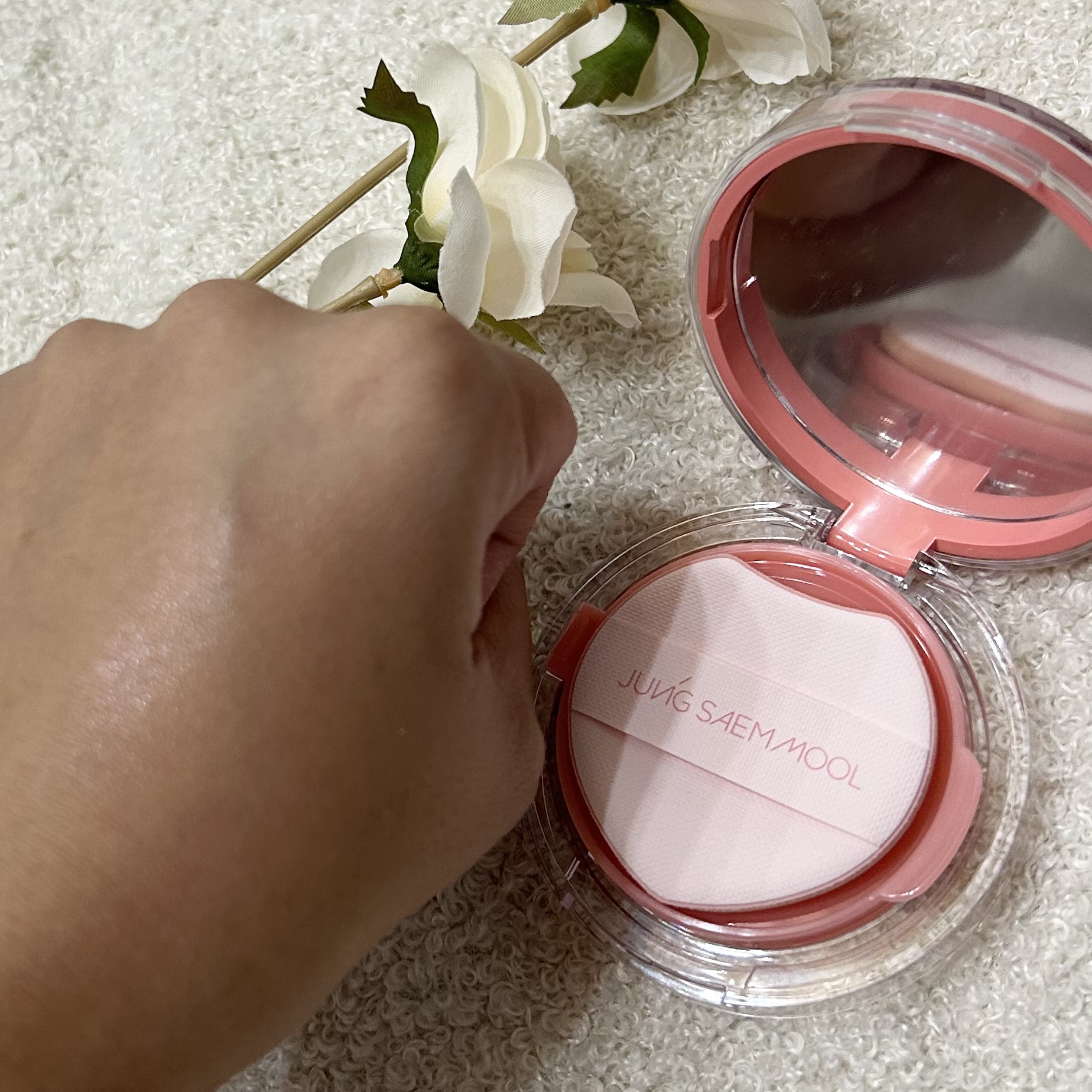 アーティスト クッション ハイライター/JUNG SAEM MOOL/リキッドハイライトを使ったクチコミ（3枚目）