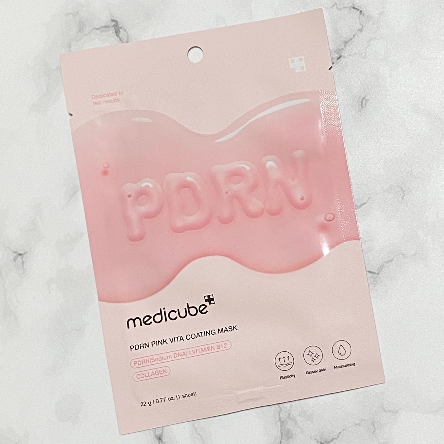 PDRNピンクビタコーティングマスク/MEDICUBE/シートマスク・パックを使ったクチコミ(1枚目)