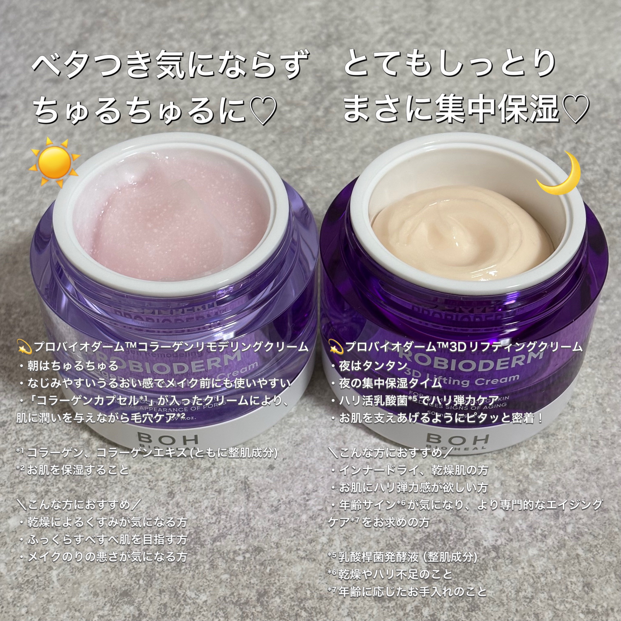 プロバイオダーム コラーゲン リモデリングクリーム/BIOHEAL BOH/フェイスクリームを使ったクチコミ（2枚目）