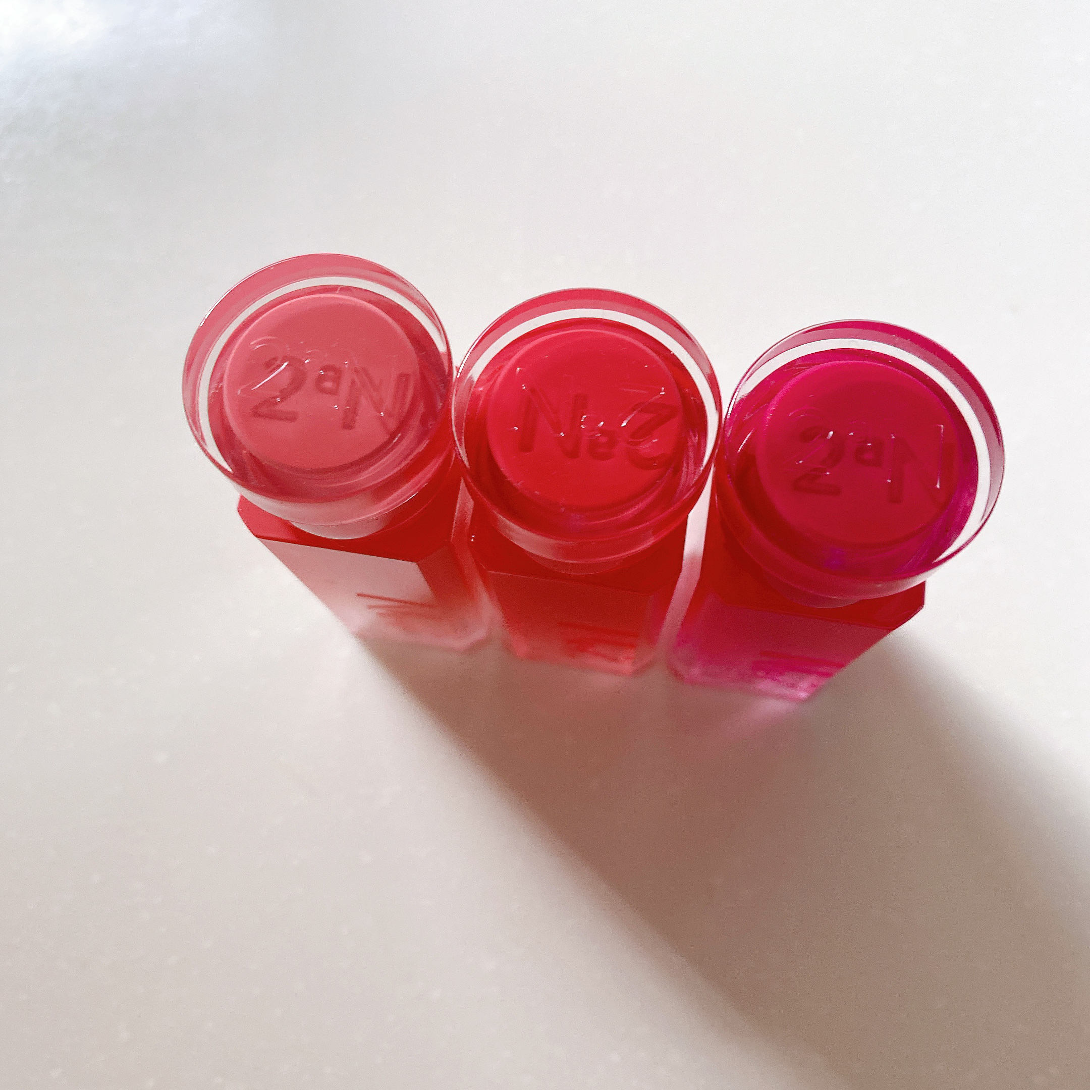 グレイズバウンシングティント/2aN/リップティントを使ったクチコミ（2枚目）