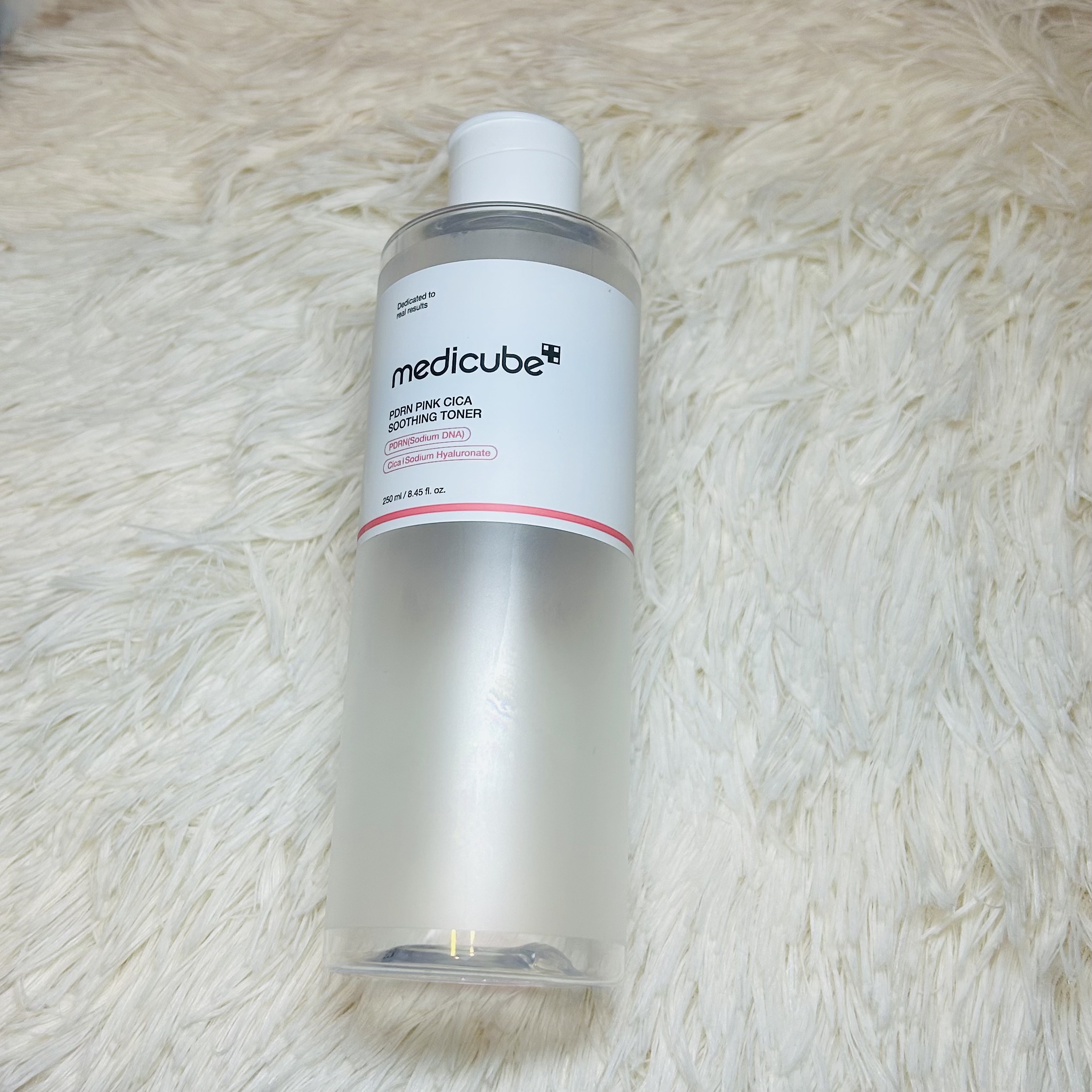 MEDICUBE PDRN ピンクスージングトナーのクチコミ「
メディキューブ
PDRNピンクシカスージングトナー
購入品
サラッとしてるので拭き取り、コッ.....」（1枚目）