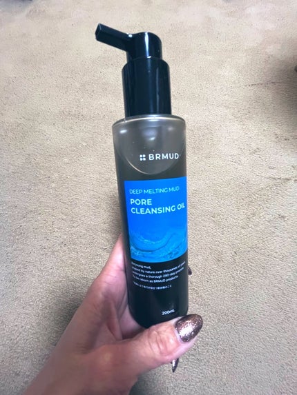 ディープメルティング マッドポアクレンジングオイル/BRMUD/オイルクレンジングを使ったクチコミ(1枚目)