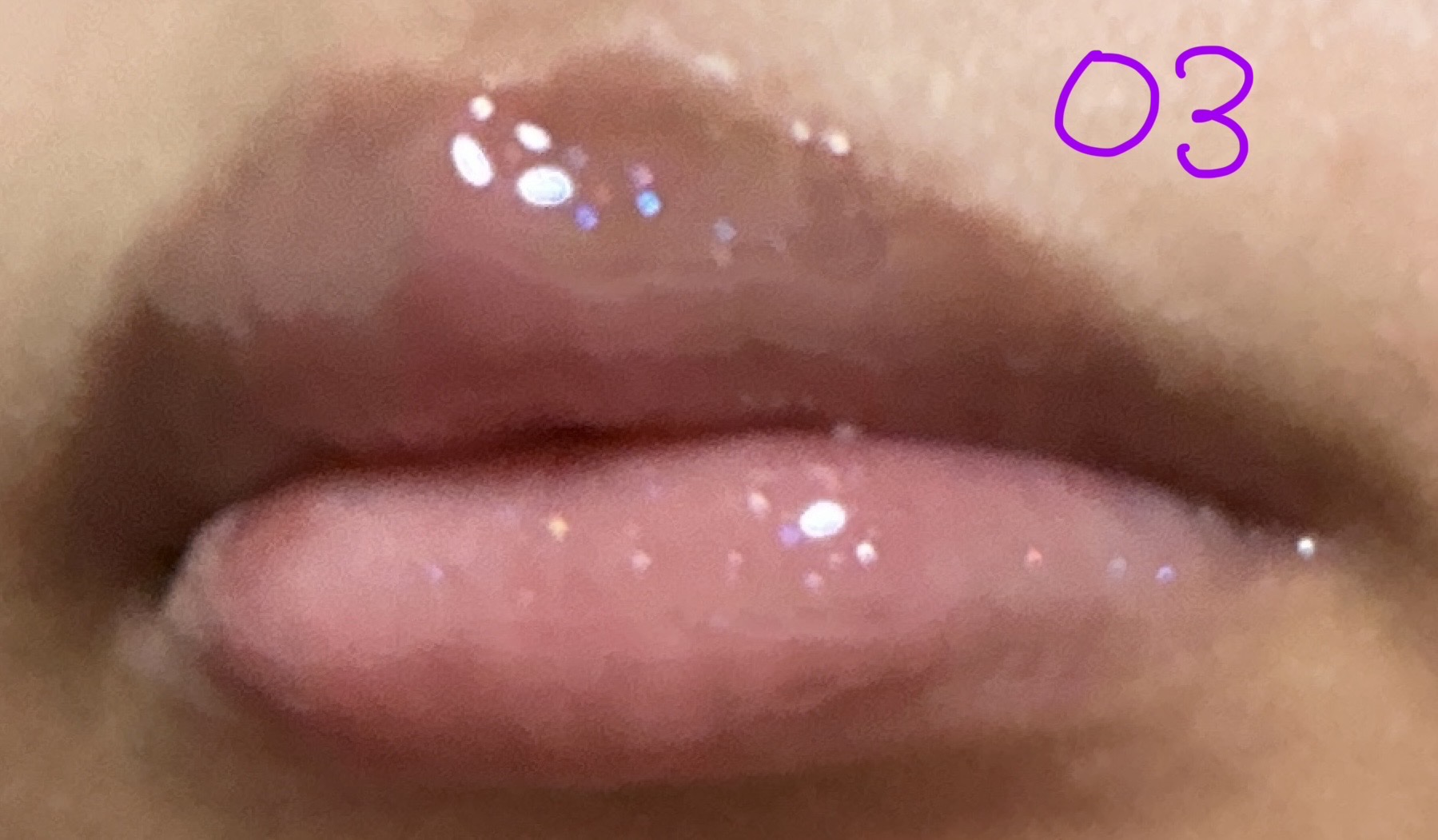 トゥインクルジュエリープランパー/キャンメイク/リップグロスを使ったクチコミ（3枚目）