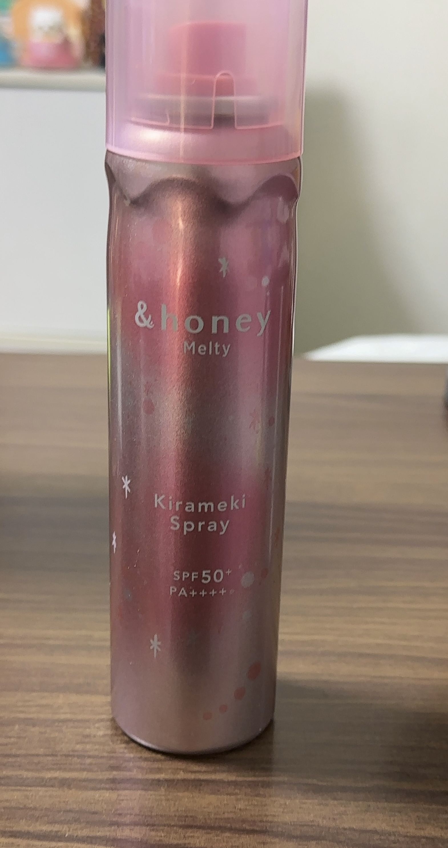  アンドハニー　メルティ　モイストリペア　キラメキスプレー/&honey/ヘアスプレーを使ったクチコミ（1枚目）