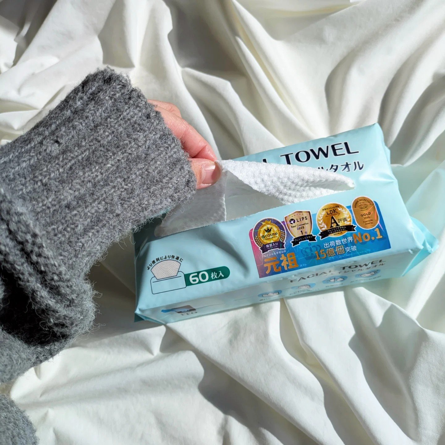 ITOフェイシャルタオル/ITO/クレンジングタオルを使ったクチコミ（2枚目）