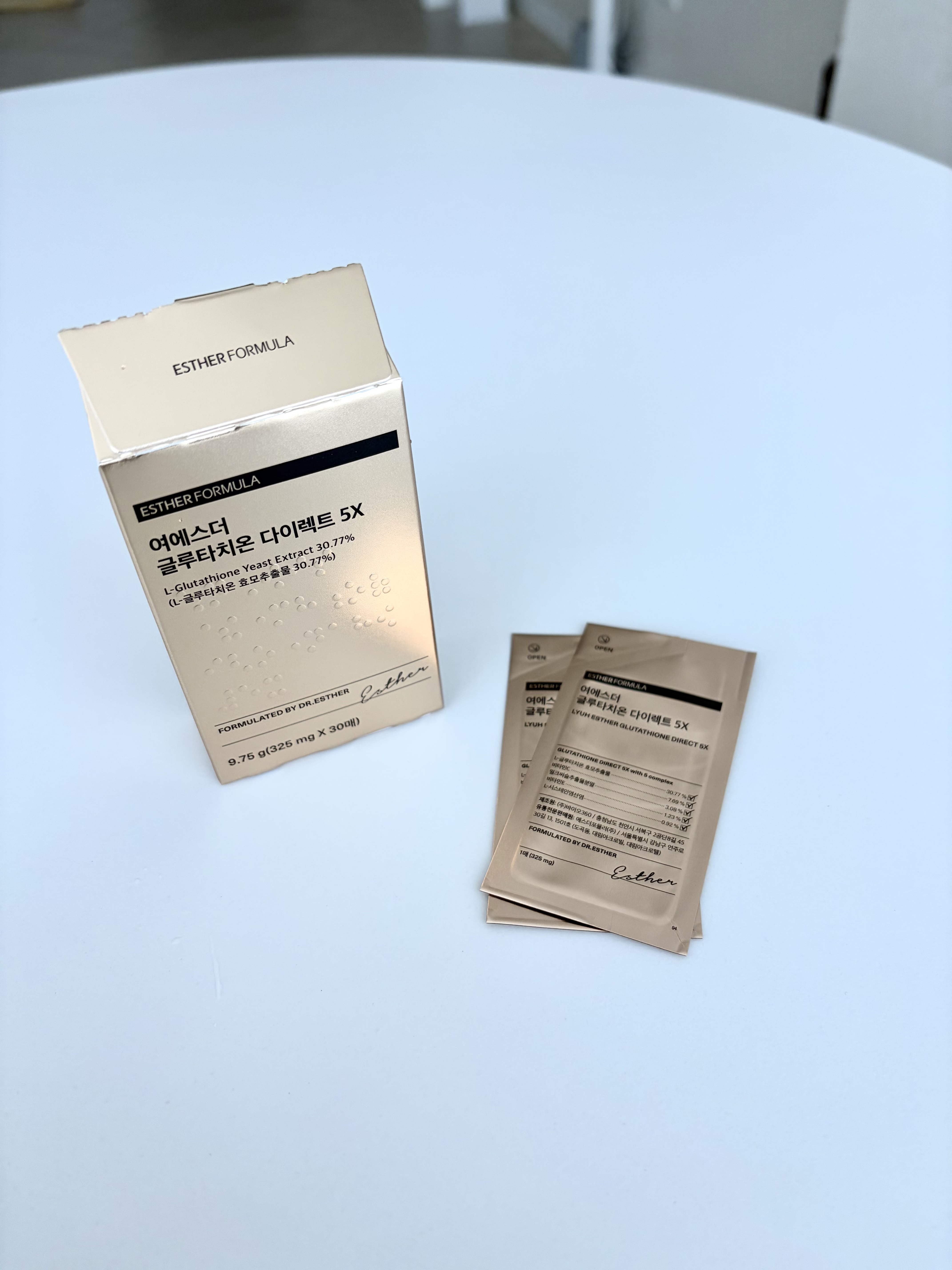 ヨエスターグルタチオンダイレクト５X/ESTHER FORMULA/美容サプリメントを使ったクチコミ（1枚目）