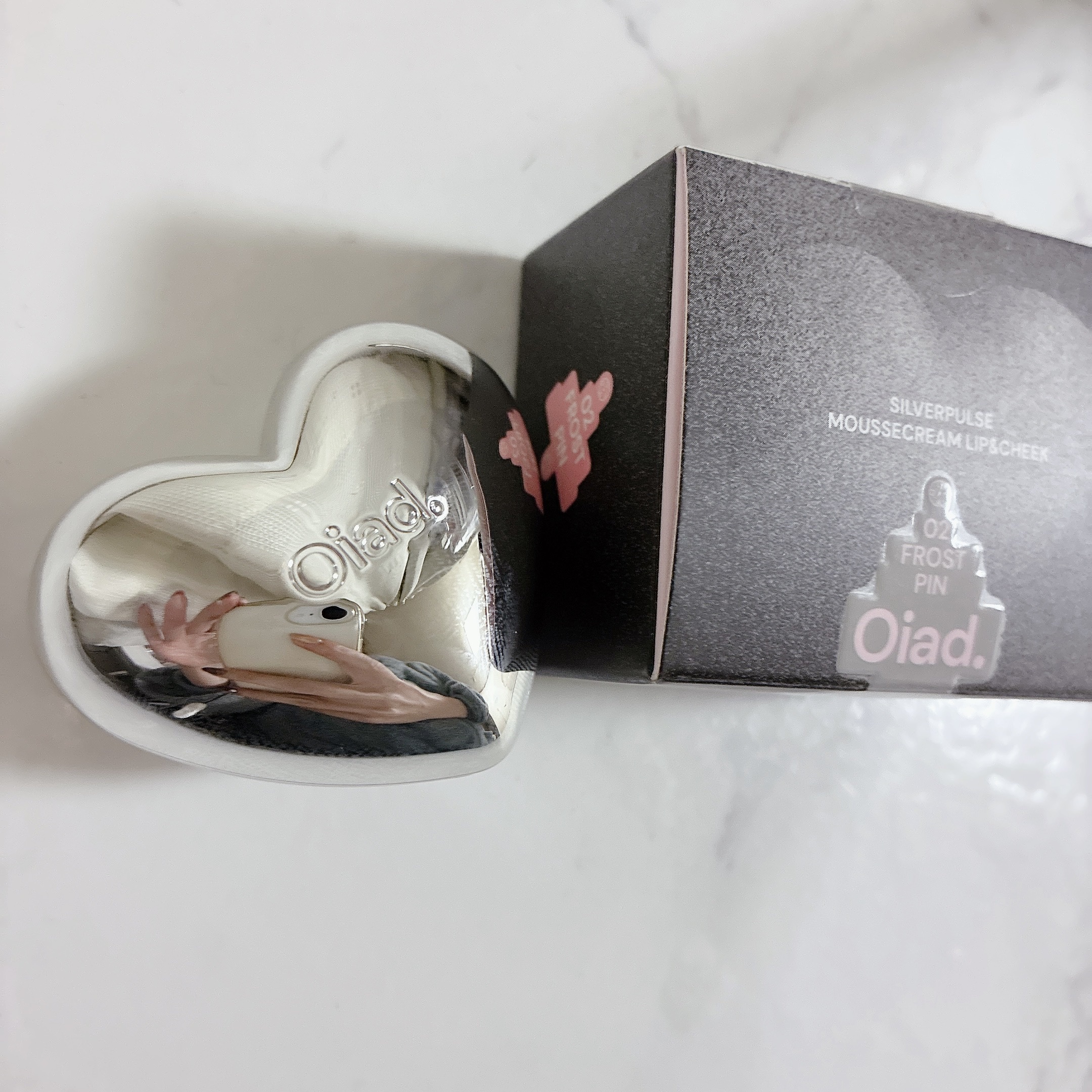 シルバーパース ムースクリーム リップ＆チーク/oiad/ジェル・クリームチークを使ったクチコミ（1枚目）