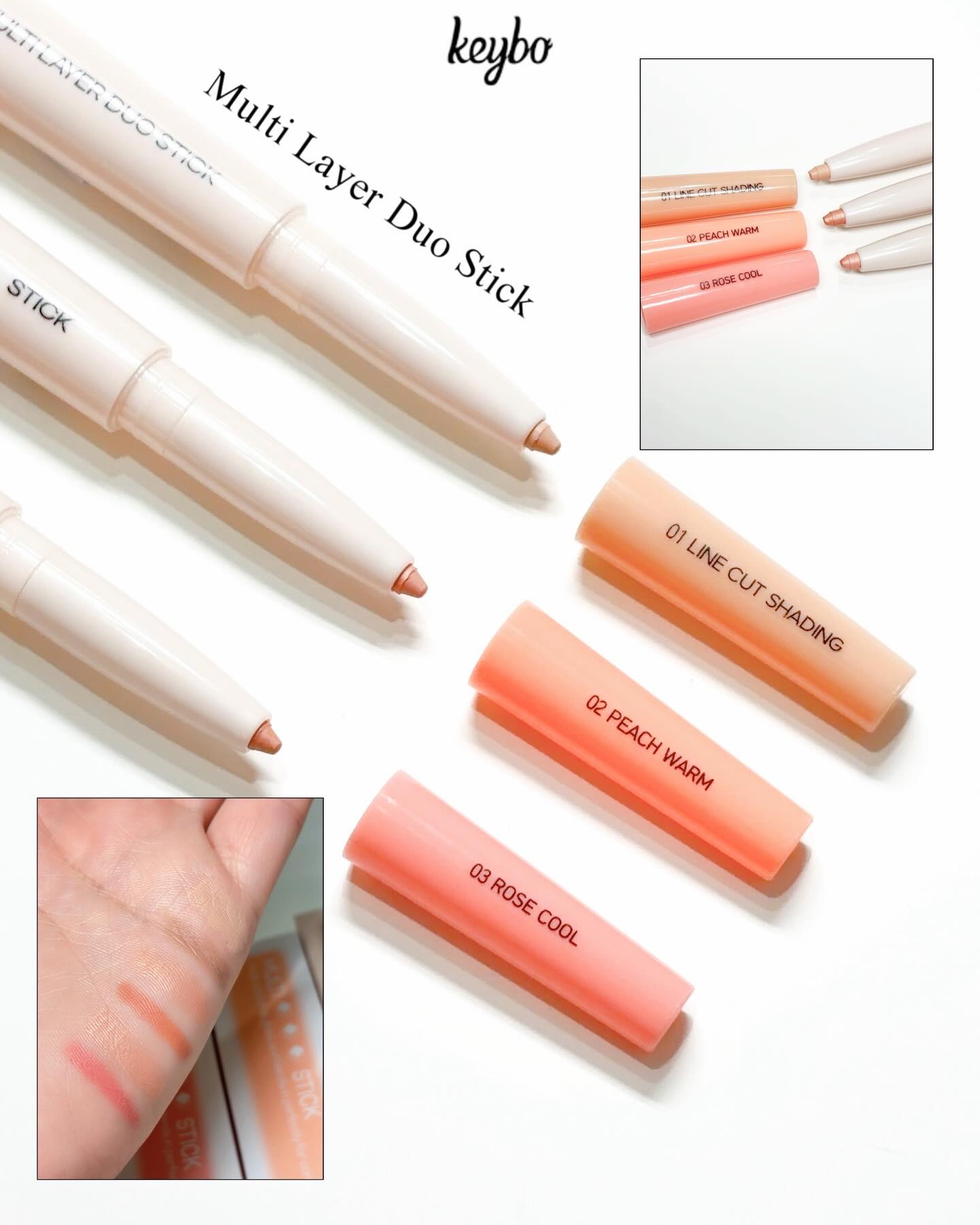 マルチレイヤーデュオスティック/keybo/リップライナーを使ったクチコミ（3枚目）