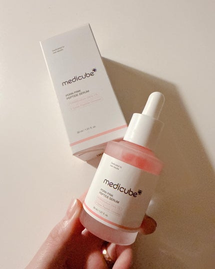 PDRNピンクアンプル PDRN 10,000ppm配合/MEDICUBE/美容液を使ったクチコミ(4枚目)