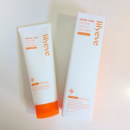 グローターン エクソソーム カプセル トリートメン/リリーイブ/洗い流すヘアトリートメントを使ったクチコミ(3枚目)