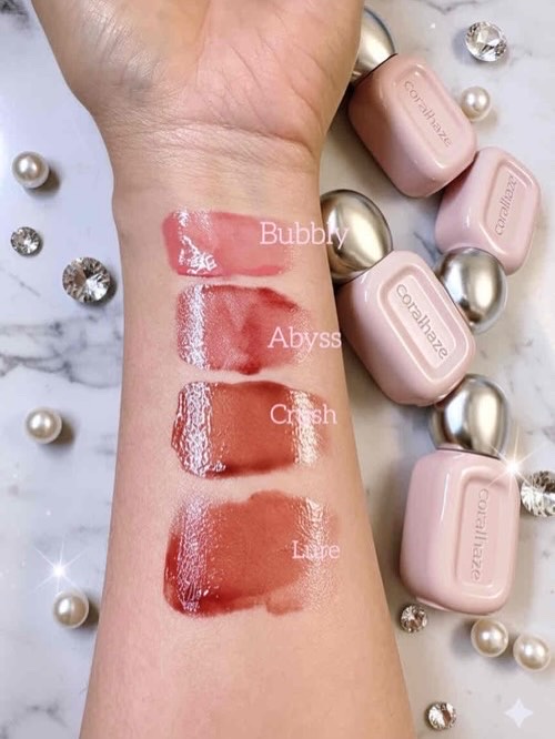 デュー ドロップ ティント/Coralhaze/リップティントを使ったクチコミ（2枚目）