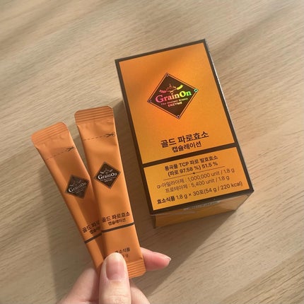 ゴールドファッロ酵素カプセレーション/Grain On/健康サプリメントを使ったクチコミ(1枚目)