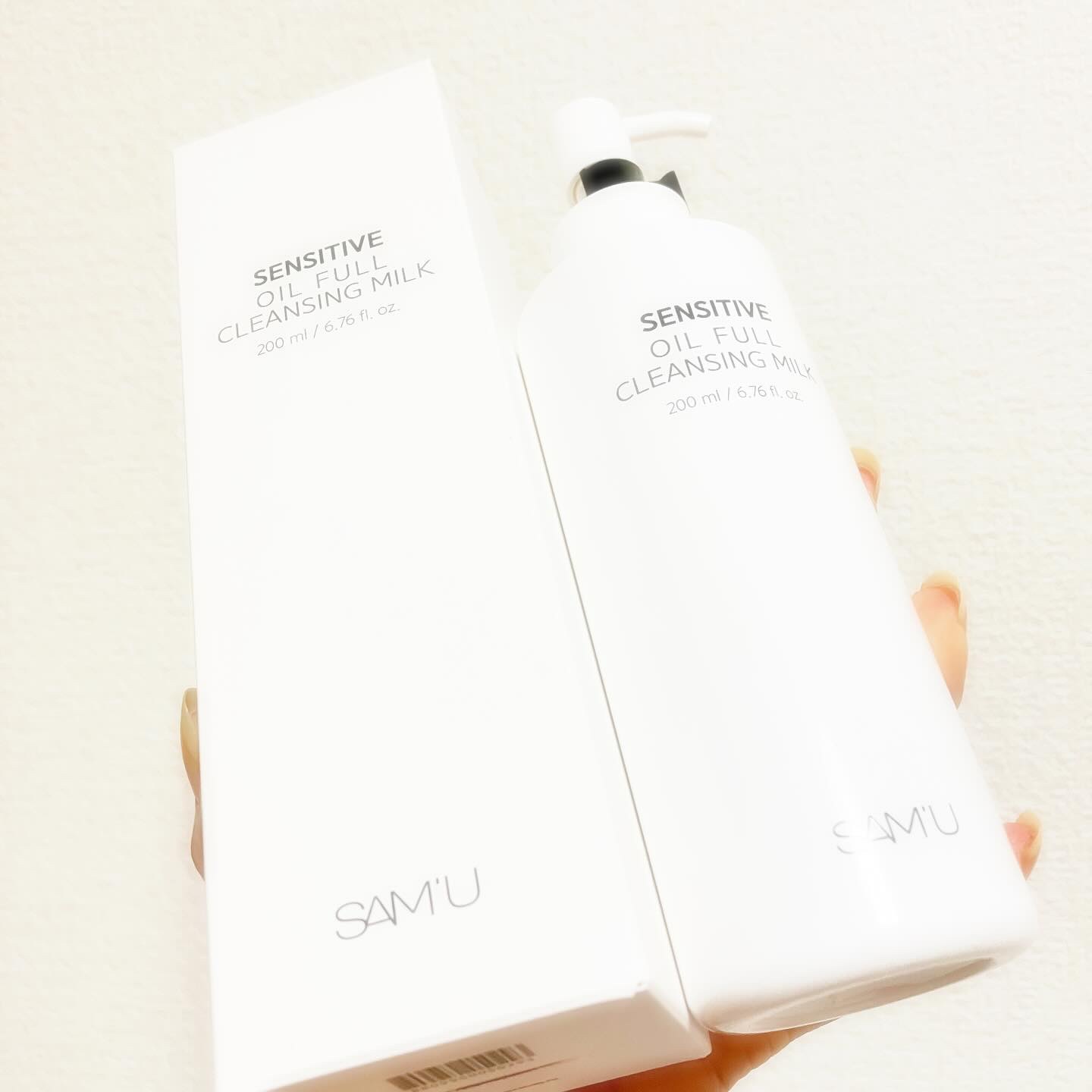 センシティブオイルフルクレンジングミルク/SAM'U/ミルククレンジングを使ったクチコミ（1枚目）