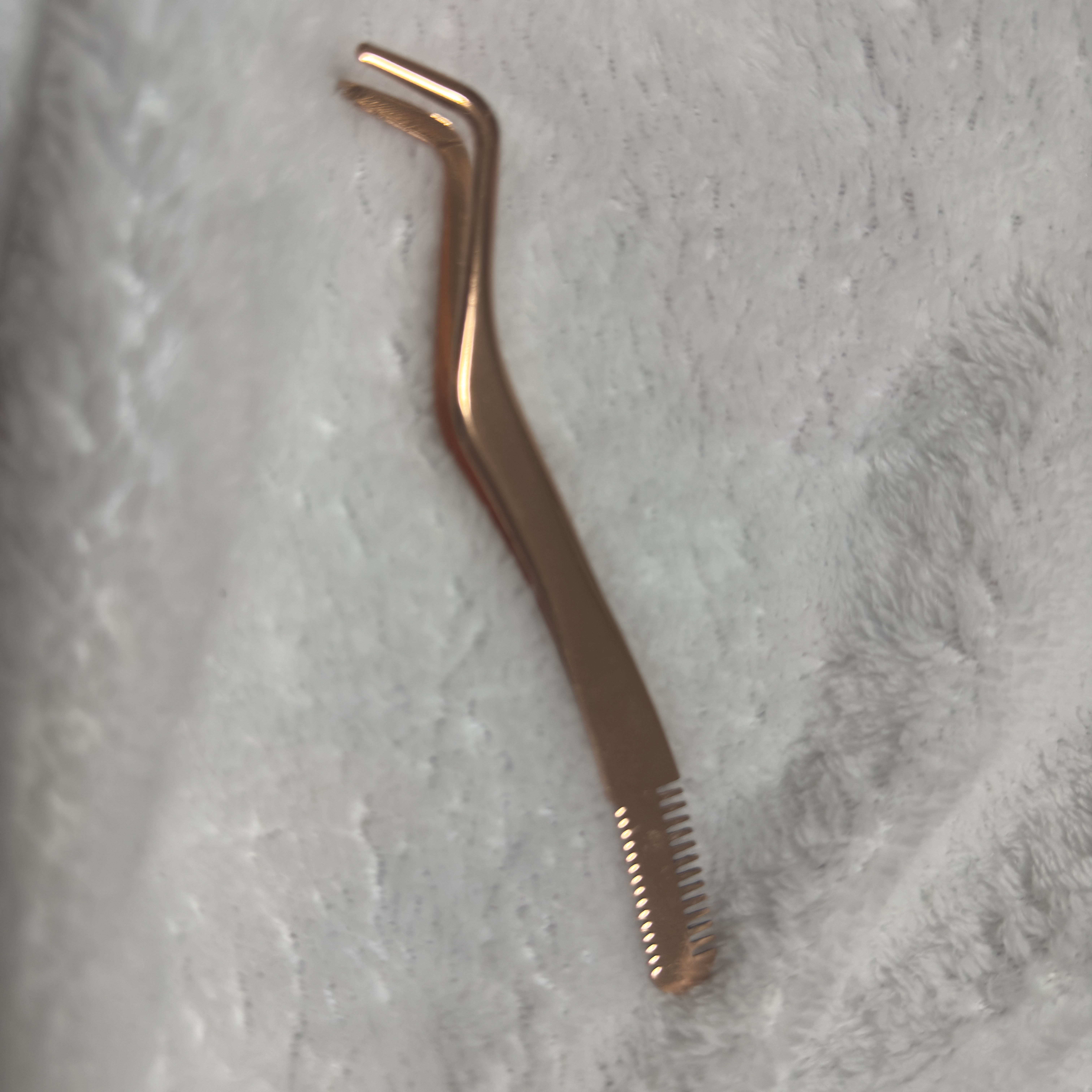 束感まつげコーミングピンセット ピンク/SHOBIDO/その他化粧小物を使ったクチコミ（1枚目）