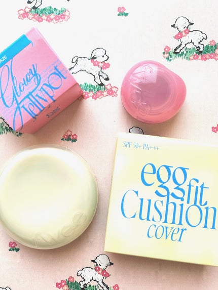 フィー クッションエッグフィットカバー/fwee/クッションファンデーションを使ったクチコミ(2枚目)