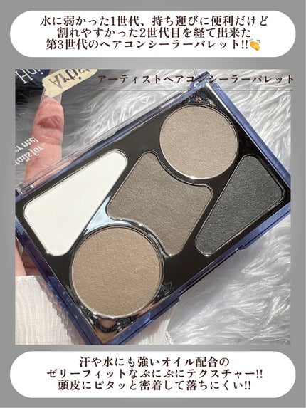 アーティストライン ヘアコンシーラーパレット/odiD/その他スタイリングを使ったクチコミ(3枚目)