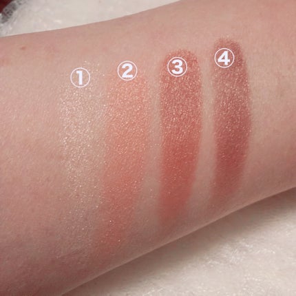 スキニーリッチシャドウ/excel/アイシャドウパレットを使ったクチコミ(3枚目)