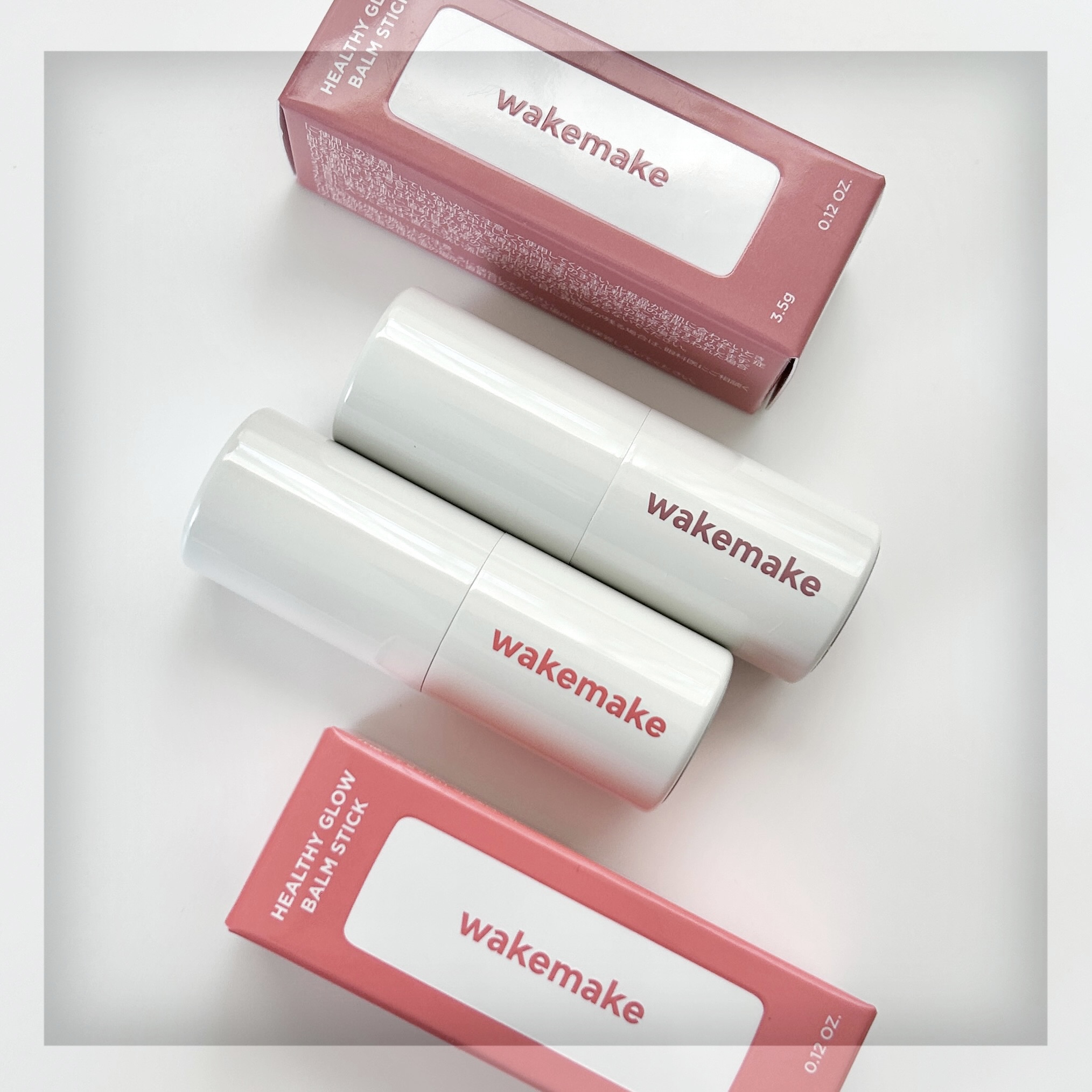 ヘルシーグロウバームスティック/wakemake/口紅を使ったクチコミ（1枚目）