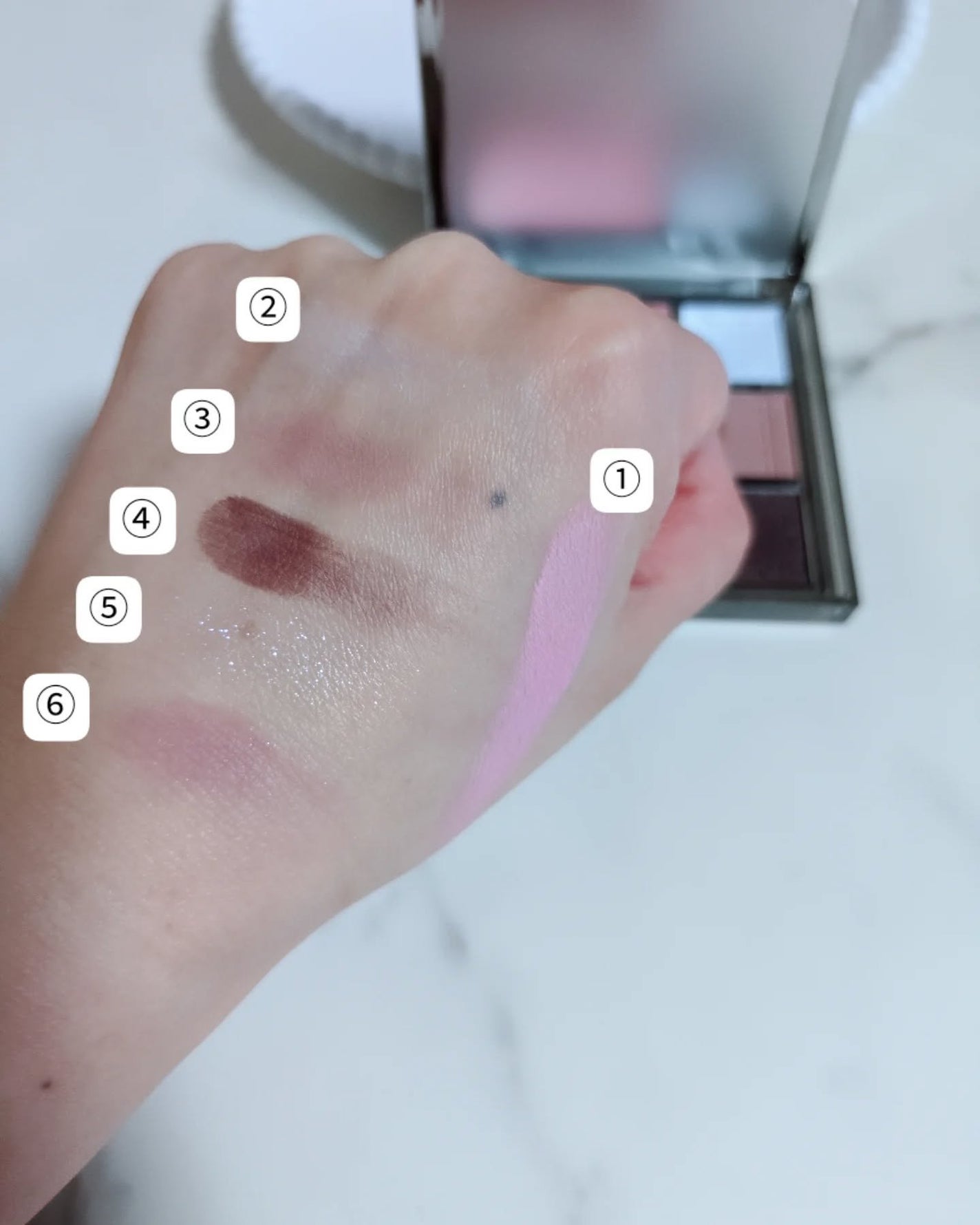 CZEL アイシャドウパレット/CZEL/アイシャドウパレットを使ったクチコミ(6枚目)