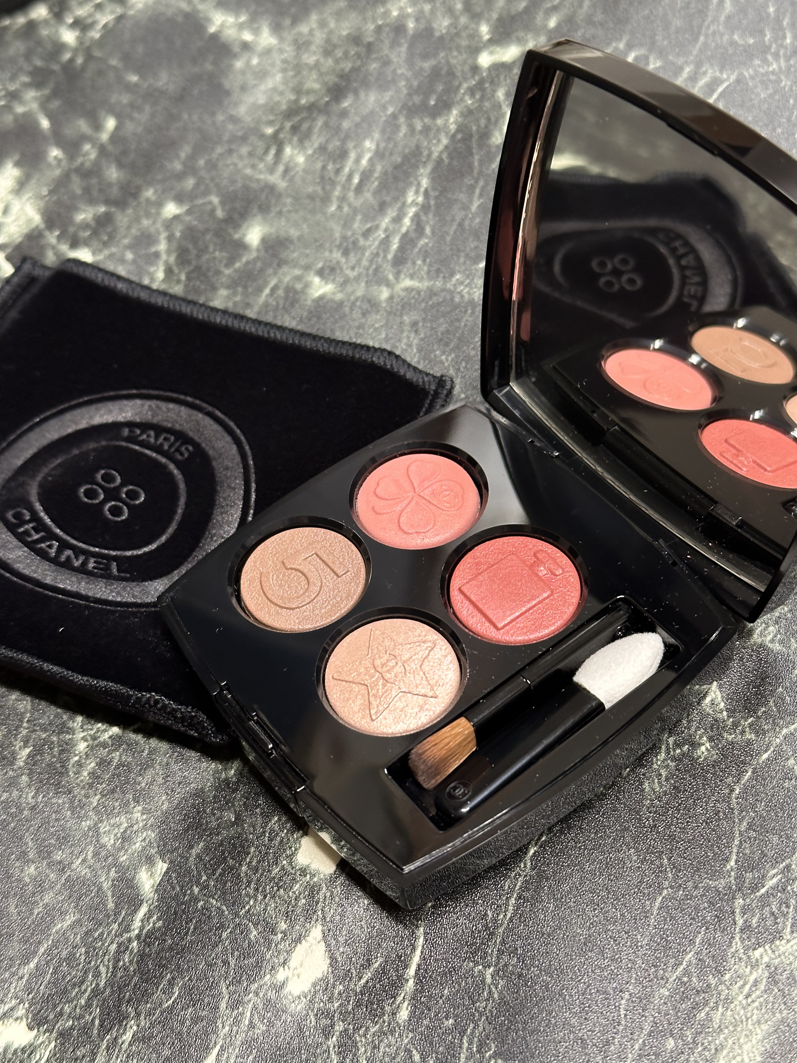 レ キャトル オンブル ブトン/CHANEL/アイシャドウパレットを使ったクチコミ（2枚目）