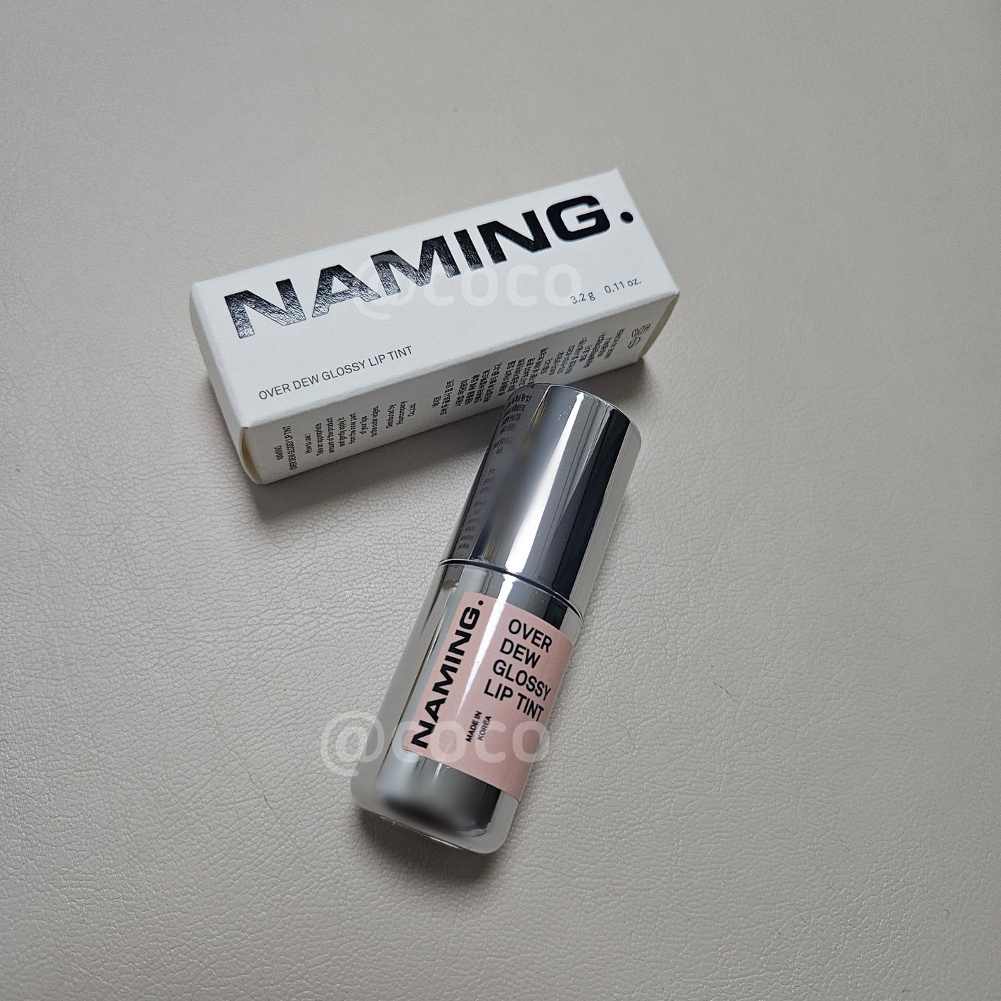 オーバーデューグロッシーリップティント/NAMING./リップティントを使ったクチコミ(1枚目)