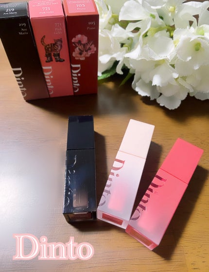 ブラーグロイリップティント/Dinto/リップティントを使ったクチコミ(1枚目)