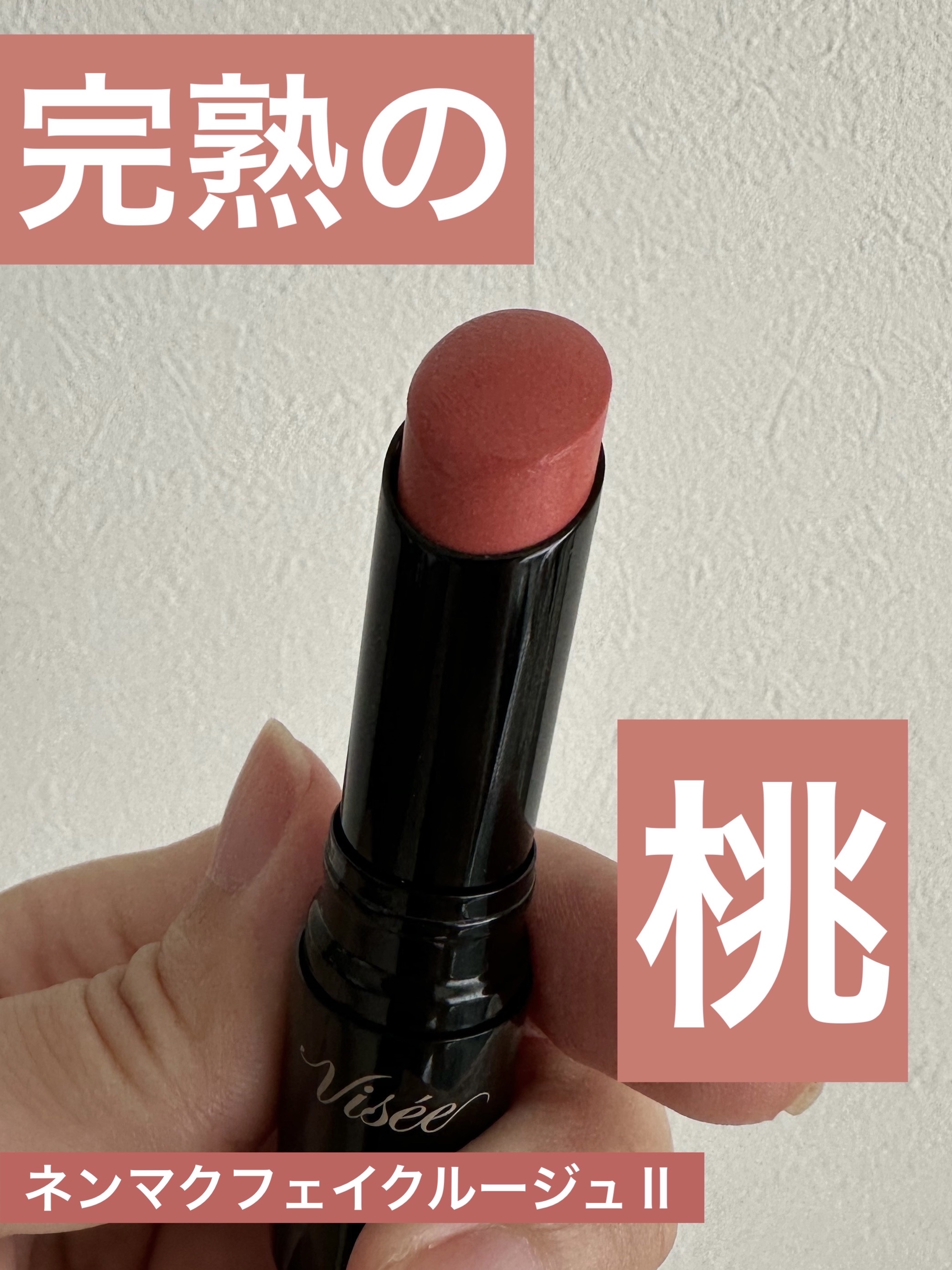 ネンマクフェイク ルージュ/Visée/口紅を使ったクチコミ（1枚目）